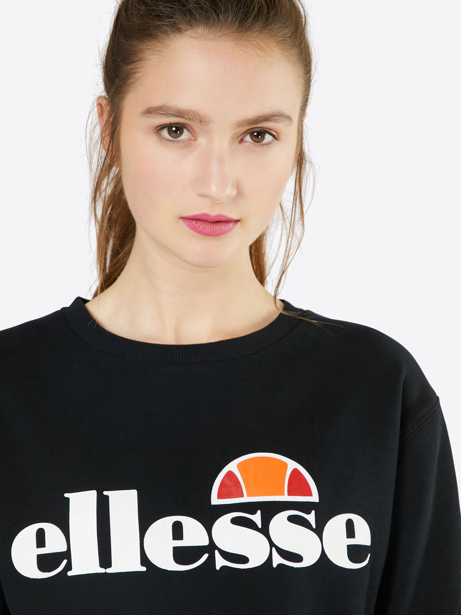 ELLESSE Majica 'Agata' oranžna / črna / bela - Pepit.si