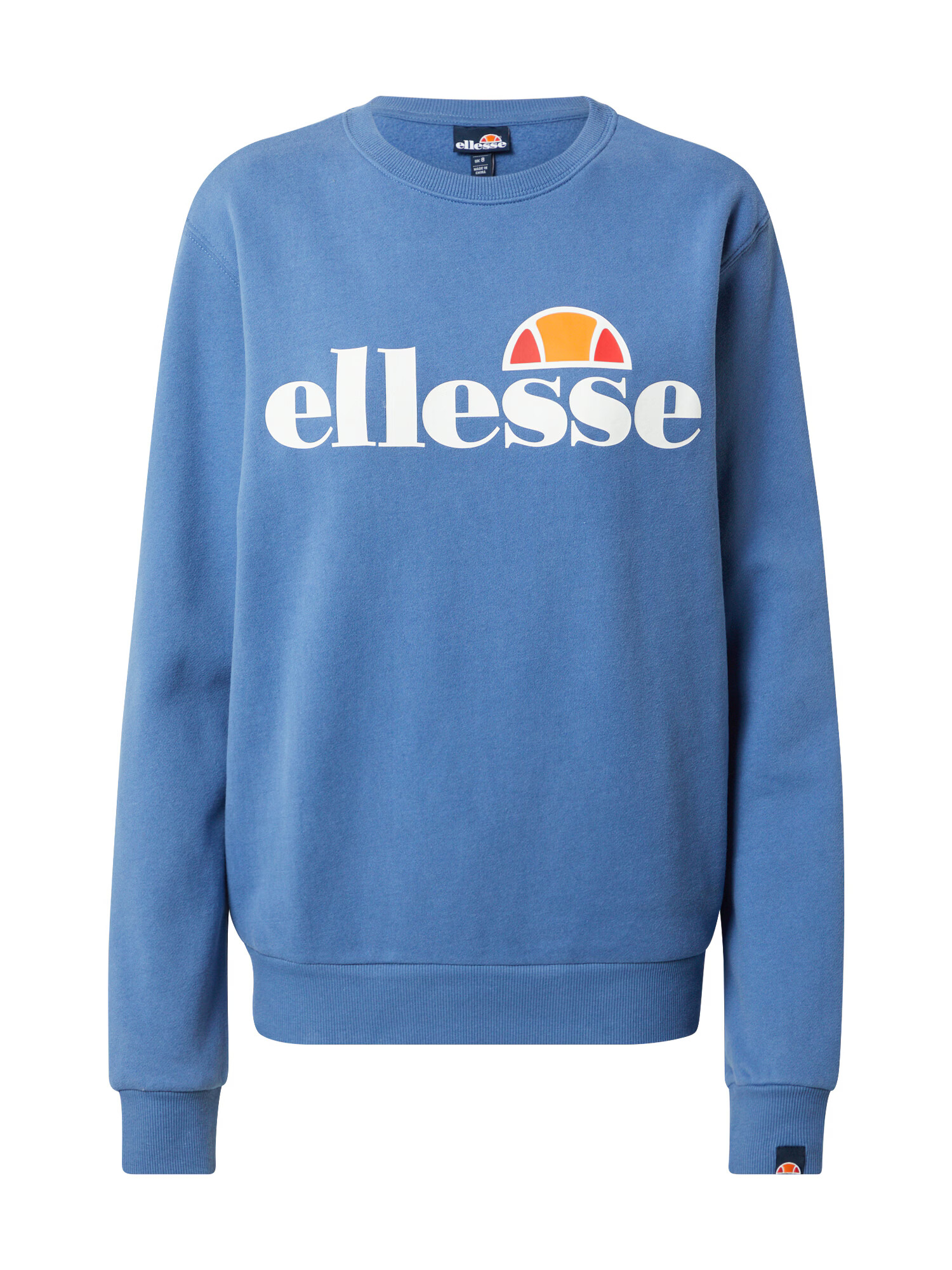 ELLESSE Majica 'Agata' bela / oranžna / oranžno rdeča / svetlo modra - Pepit.si