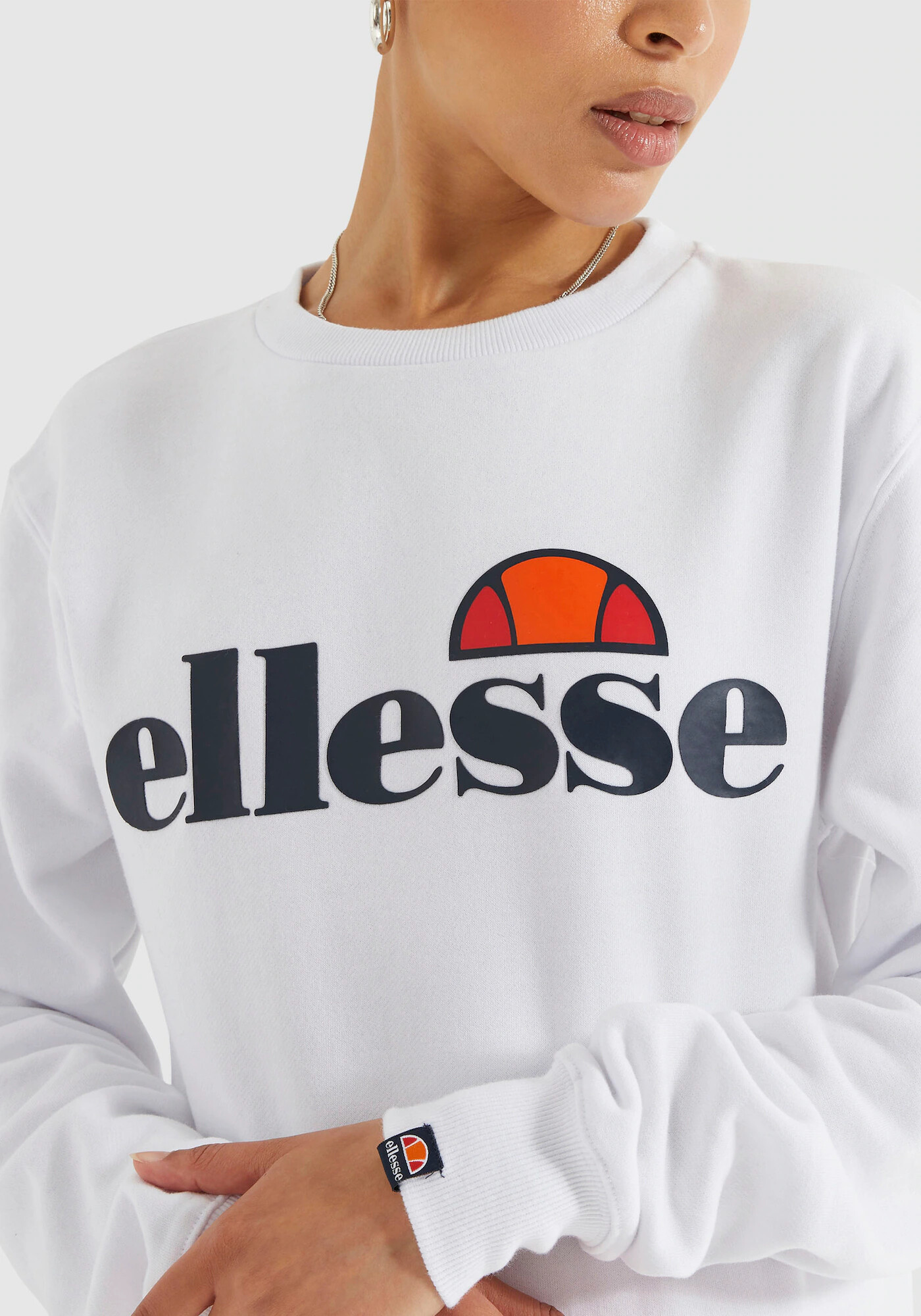 ELLESSE Majica 'Agata' nočno modra / rdeča / oranžno rdeča / off-bela - Pepit.si