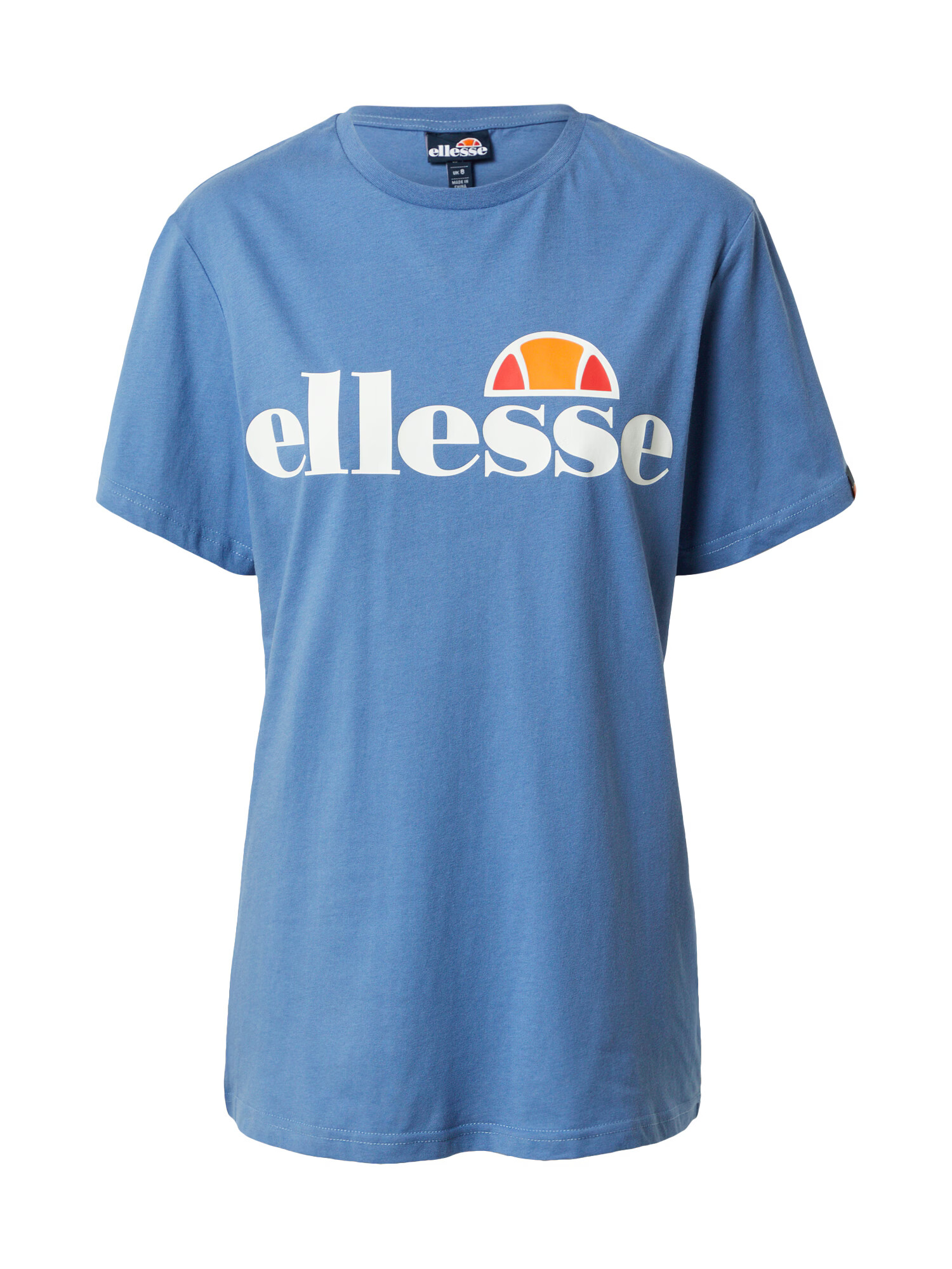 ELLESSE Majica 'Albany' svetlo modra / oranžna / svetlo rdeča / bela - Pepit.si