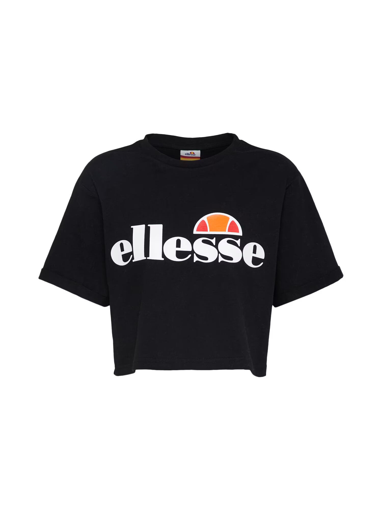 ELLESSE Majica 'Alberta' oranžna / rdeča / črna / bela - Pepit.si