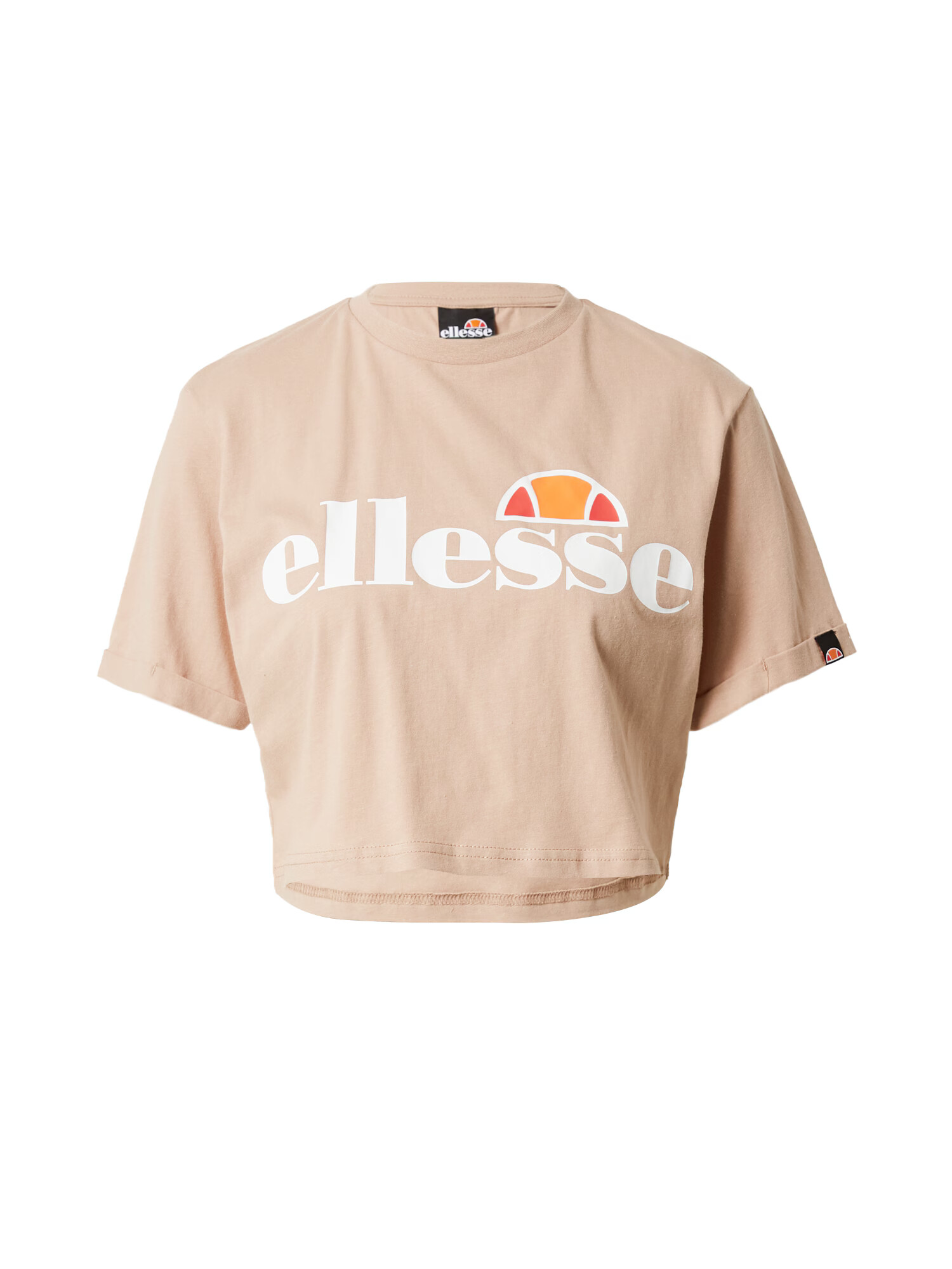 ELLESSE Majica 'Alberta' svetlo rjava / oranžna / rdeča / bela - Pepit.si