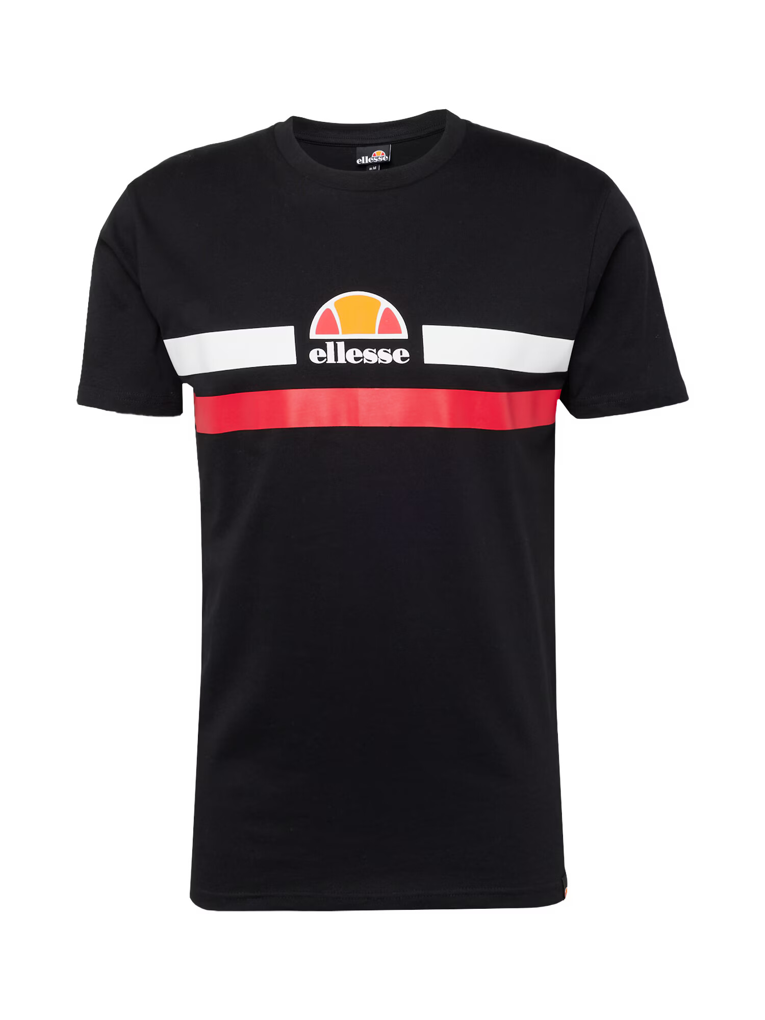 ELLESSE Majica 'Aprel' rdeča / črna / bela - Pepit.si