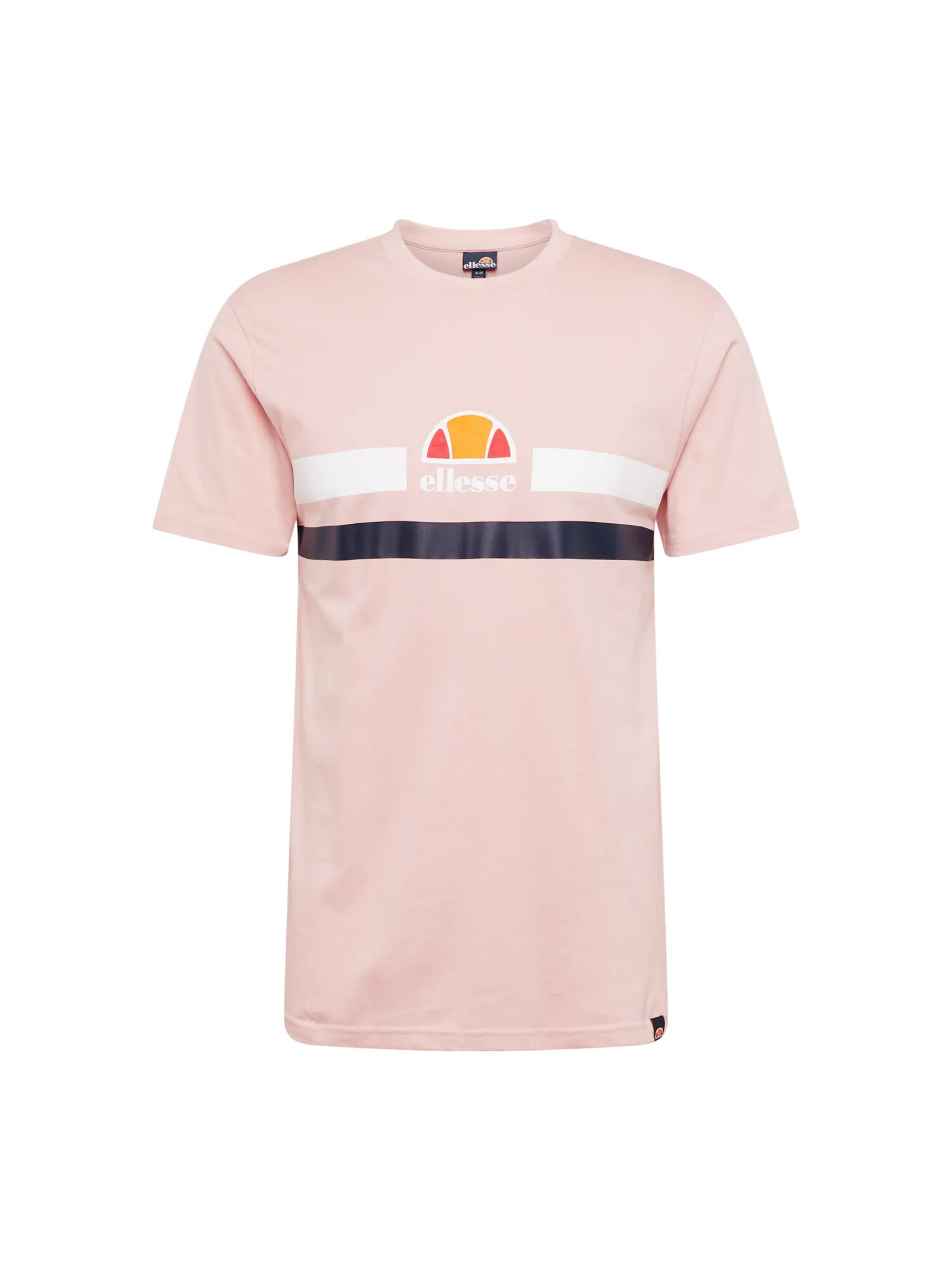 ELLESSE Majica 'Aprel' temno modra / oranžna / roza / bela - Pepit.si