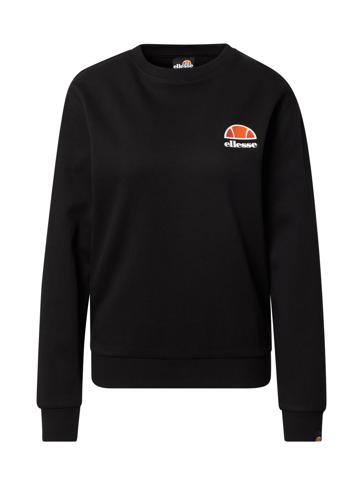 ELLESSE Majica 'Ashburton' črna / bela / oranžna - Pepit.si