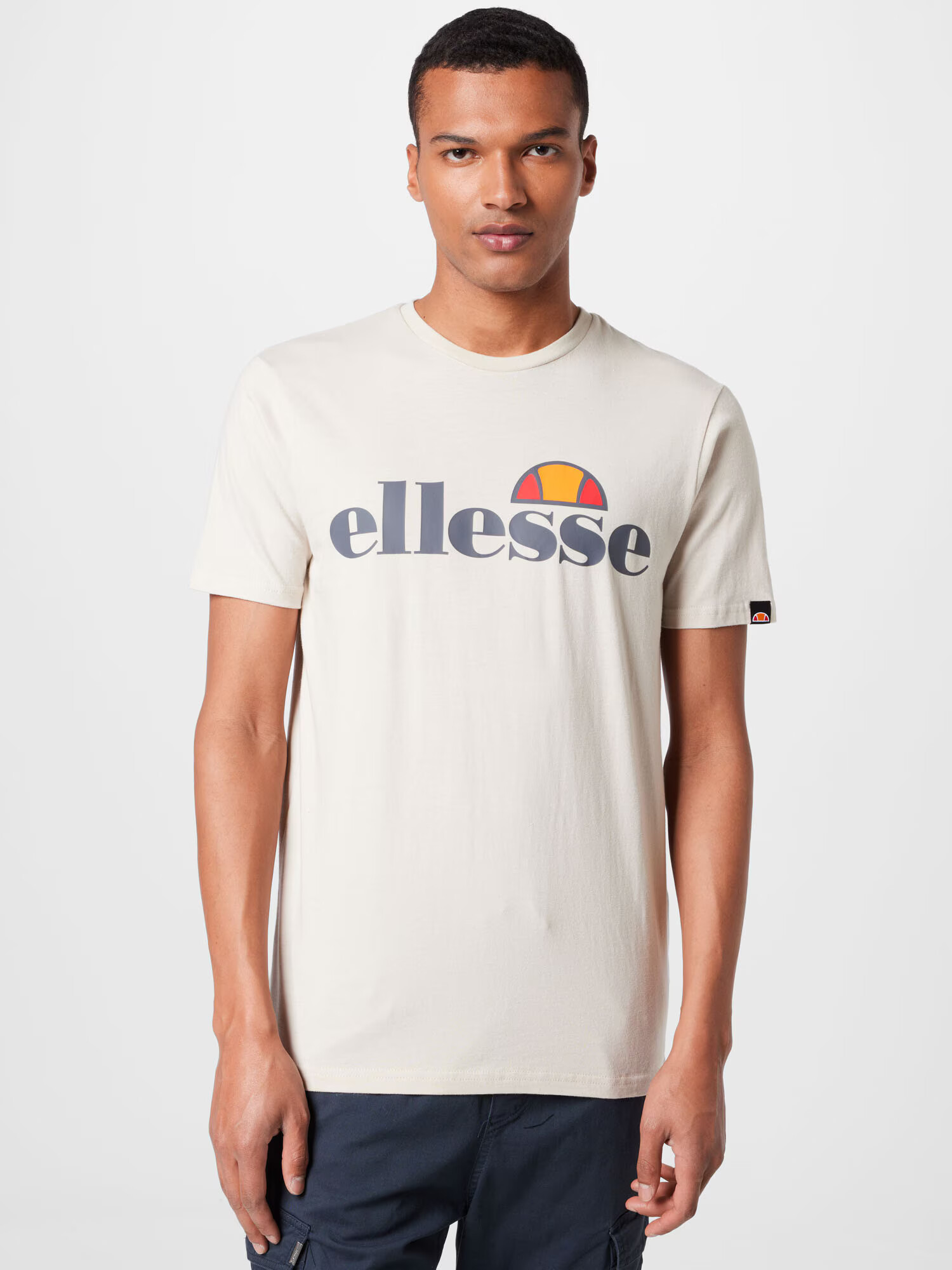 ELLESSE Majica bež / rdeča / modra / oranžna - Pepit.si