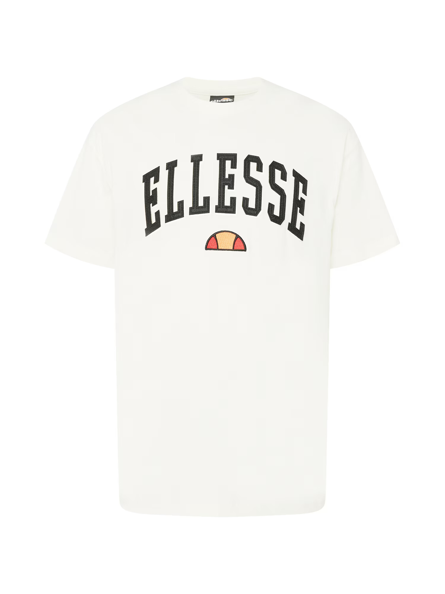 ELLESSE Majica 'Columbia' oranžna / rdeča / črna / off-bela - Pepit.si