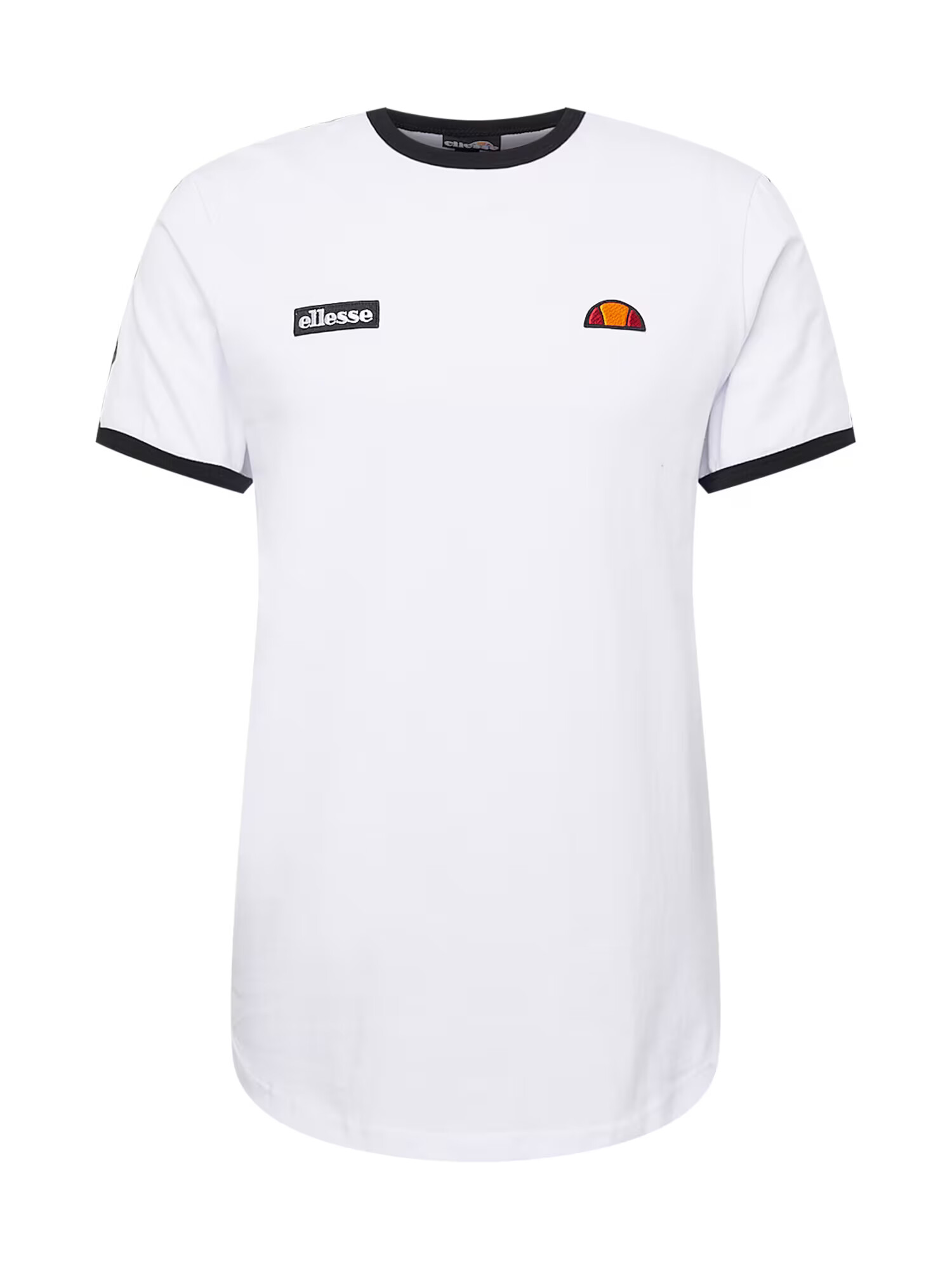 ELLESSE Majica 'Fedora' oranžna / rdeča / črna / bela - Pepit.si