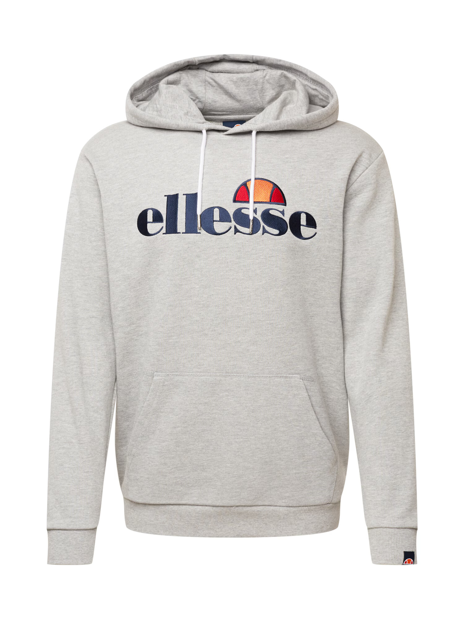 ELLESSE Majica 'Ferrer' rdeča / svetlo siva / oranžna / mornarska - Pepit.si