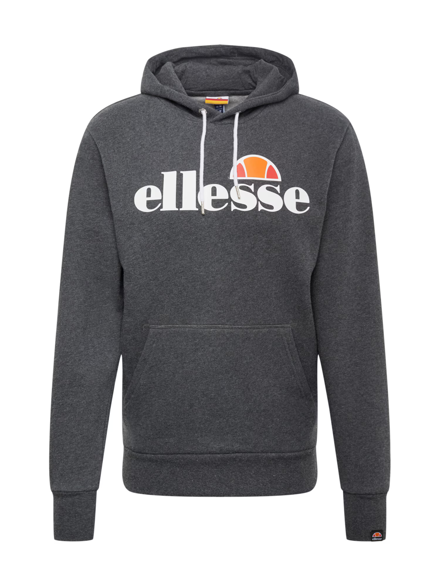 ELLESSE Majica 'Gottero' temno siva / mandarina / grenada / bela - Pepit.si