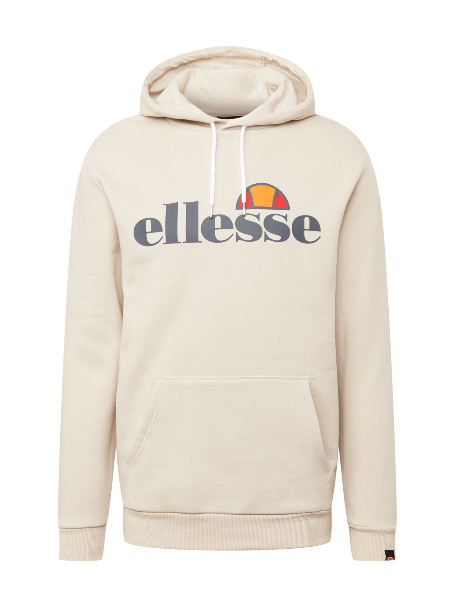 ELLESSE Majica 'Gottero' bež / črna / oranžna / rdeča - Pepit.si