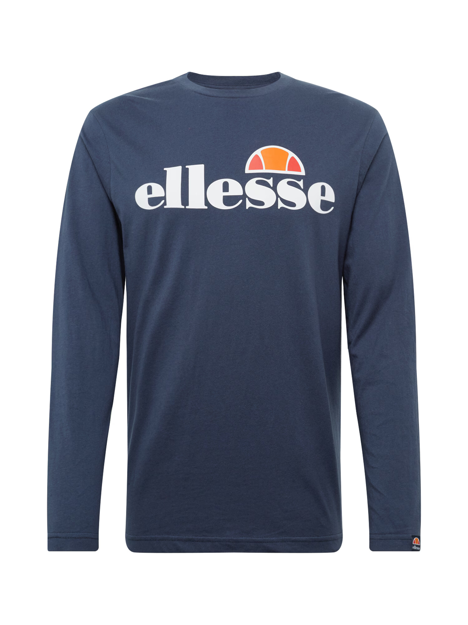 ELLESSE Majica 'GRAZIE' mornarska / bela / oranžna / rdeča - Pepit.si