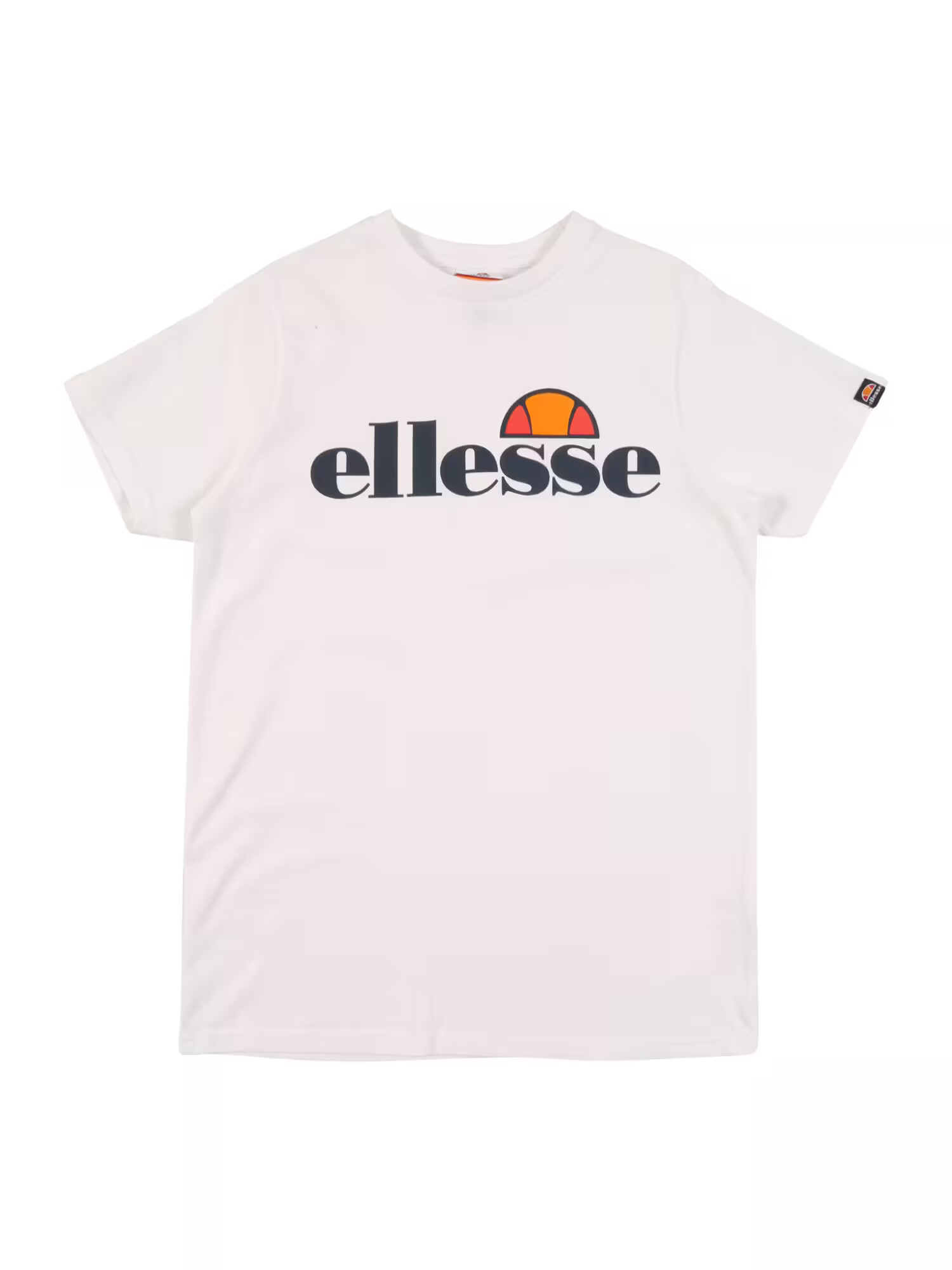 ELLESSE Majica 'Jena' mornarska / korala / grenada / bela - Pepit.si