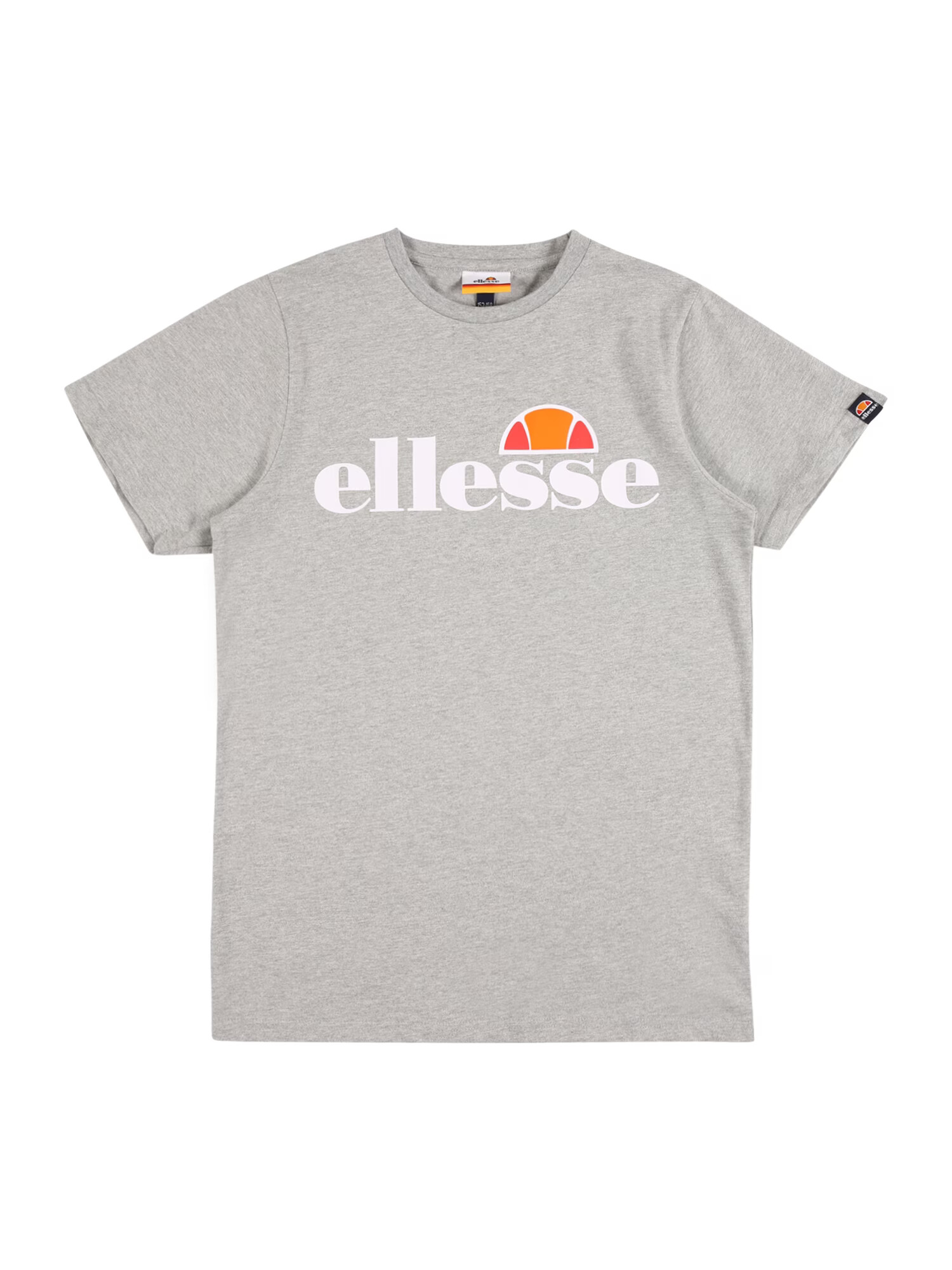 ELLESSE Majica 'JENA' pegasto siva / oranžna / brusnica / bela - Pepit.si