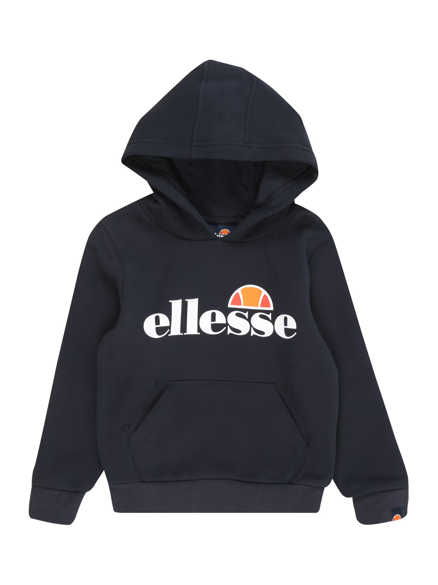 ELLESSE Majica 'Jero Oh' mornarska / oranžna / rdeča / bela - Pepit.si