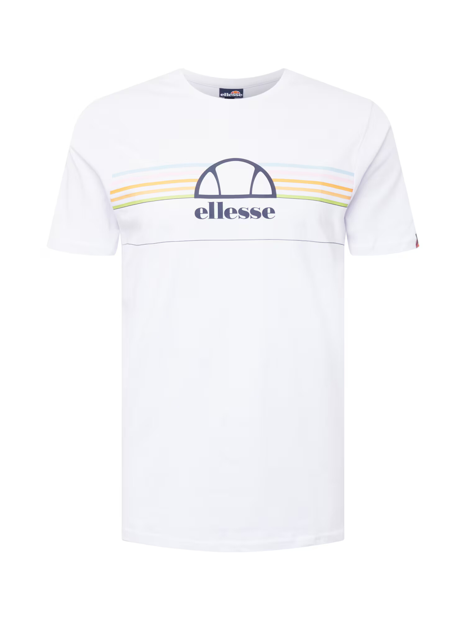 ELLESSE Majica 'Lentamente' bela / mešane barve - Pepit.si