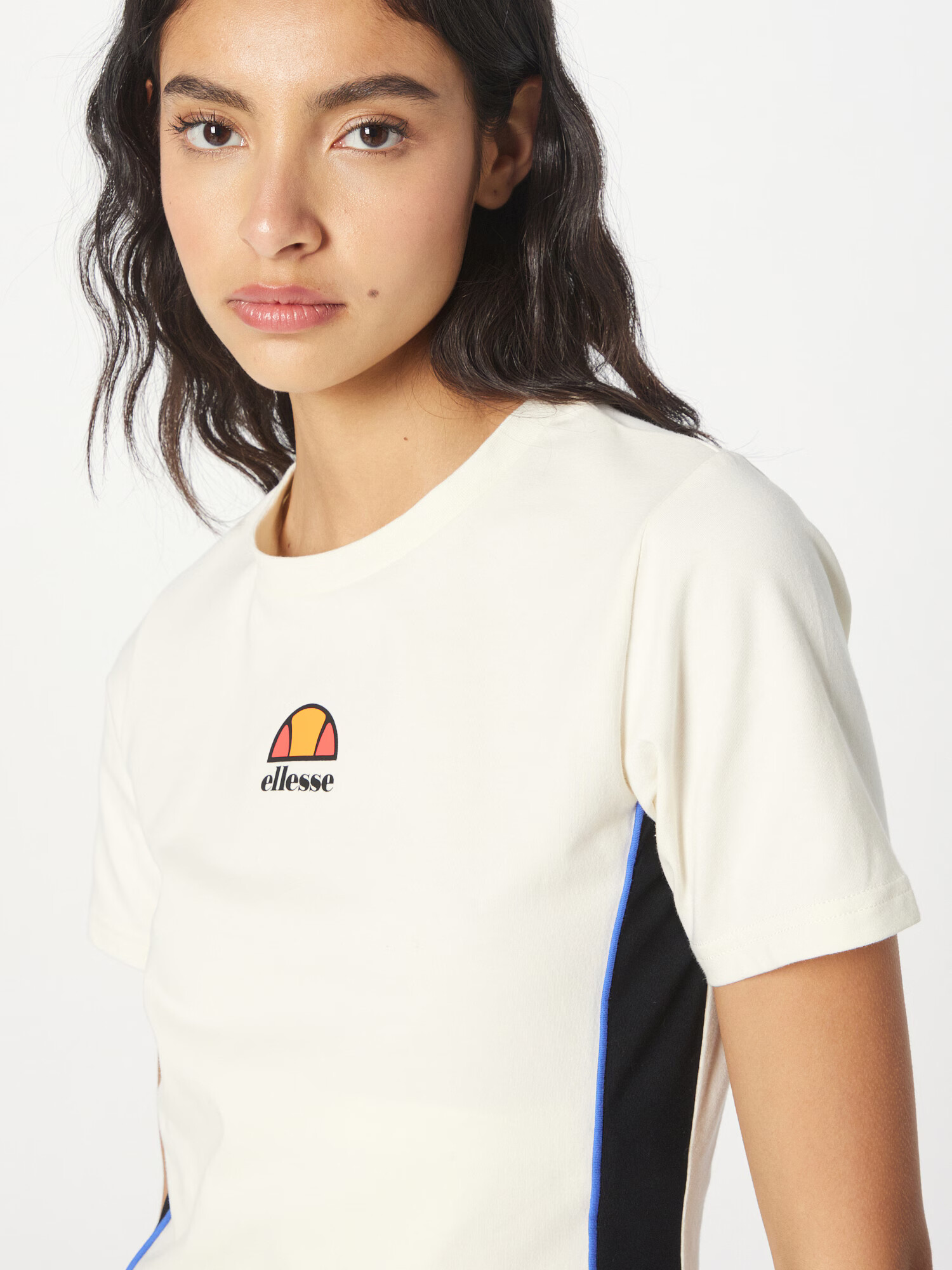 ELLESSE Majica 'Lexa' oranžna / rdeča / črna / off-bela - Pepit.si