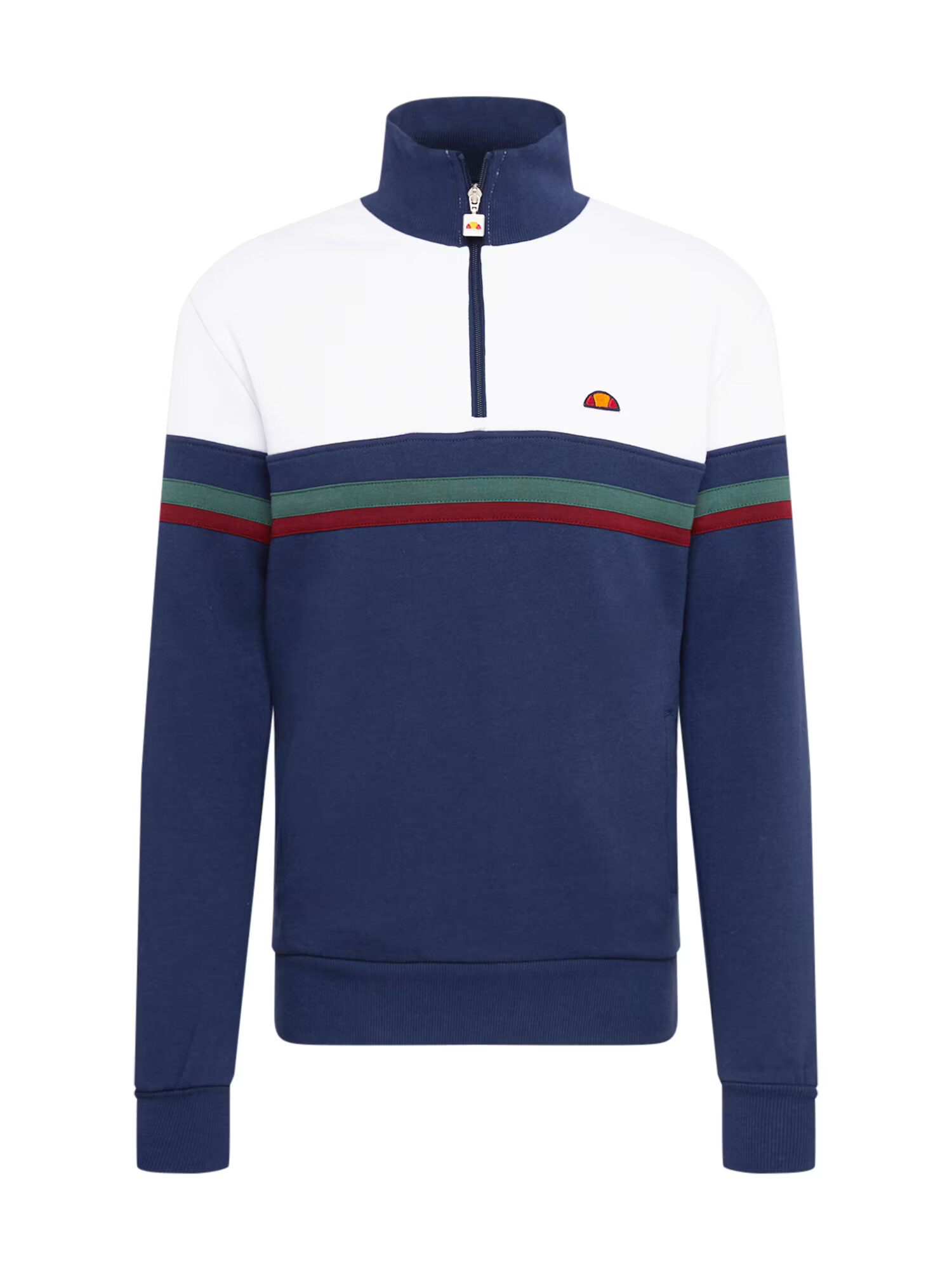 ELLESSE Majica marine / temno zelena / bordo / bela - Pepit.si