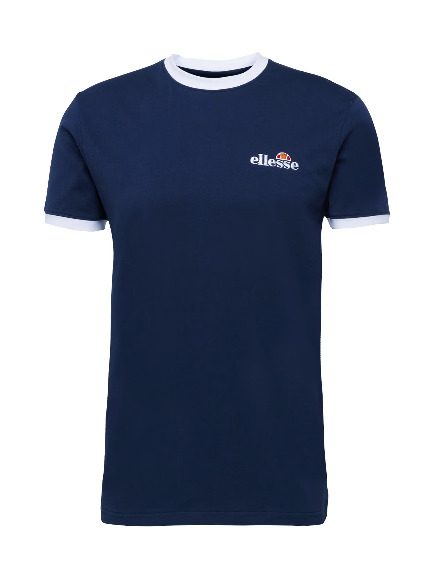 ELLESSE Majica 'Meduno' mornarska / temno modra / rdeča / bela - Pepit.si