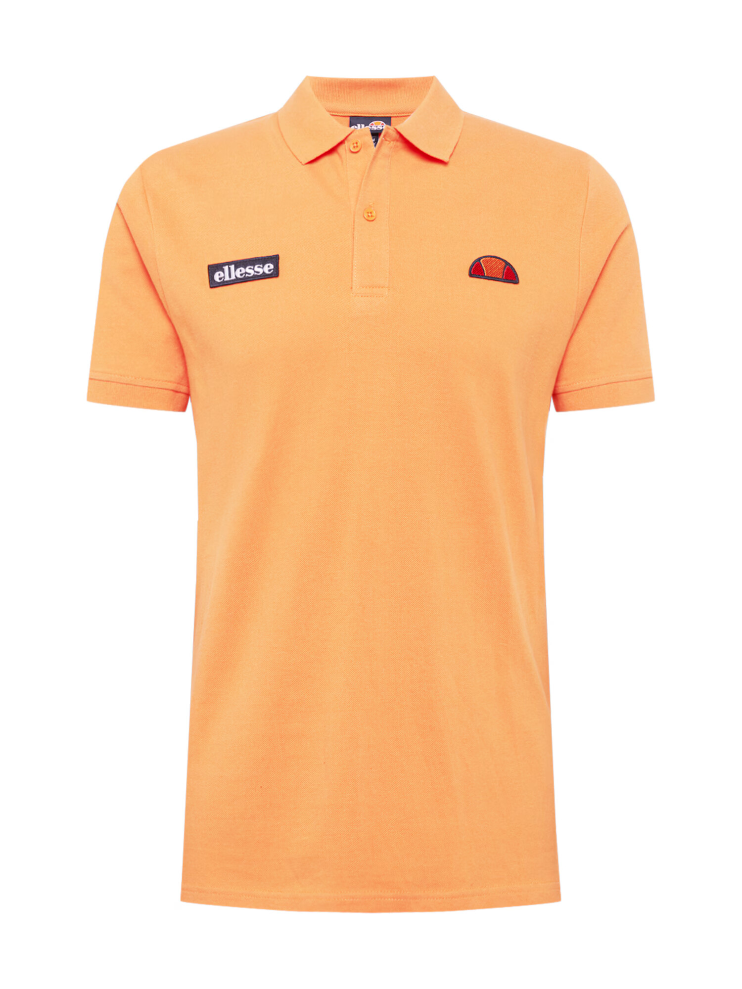 ELLESSE Majica 'Montura' oranžna / temno modra / bela - Pepit.si