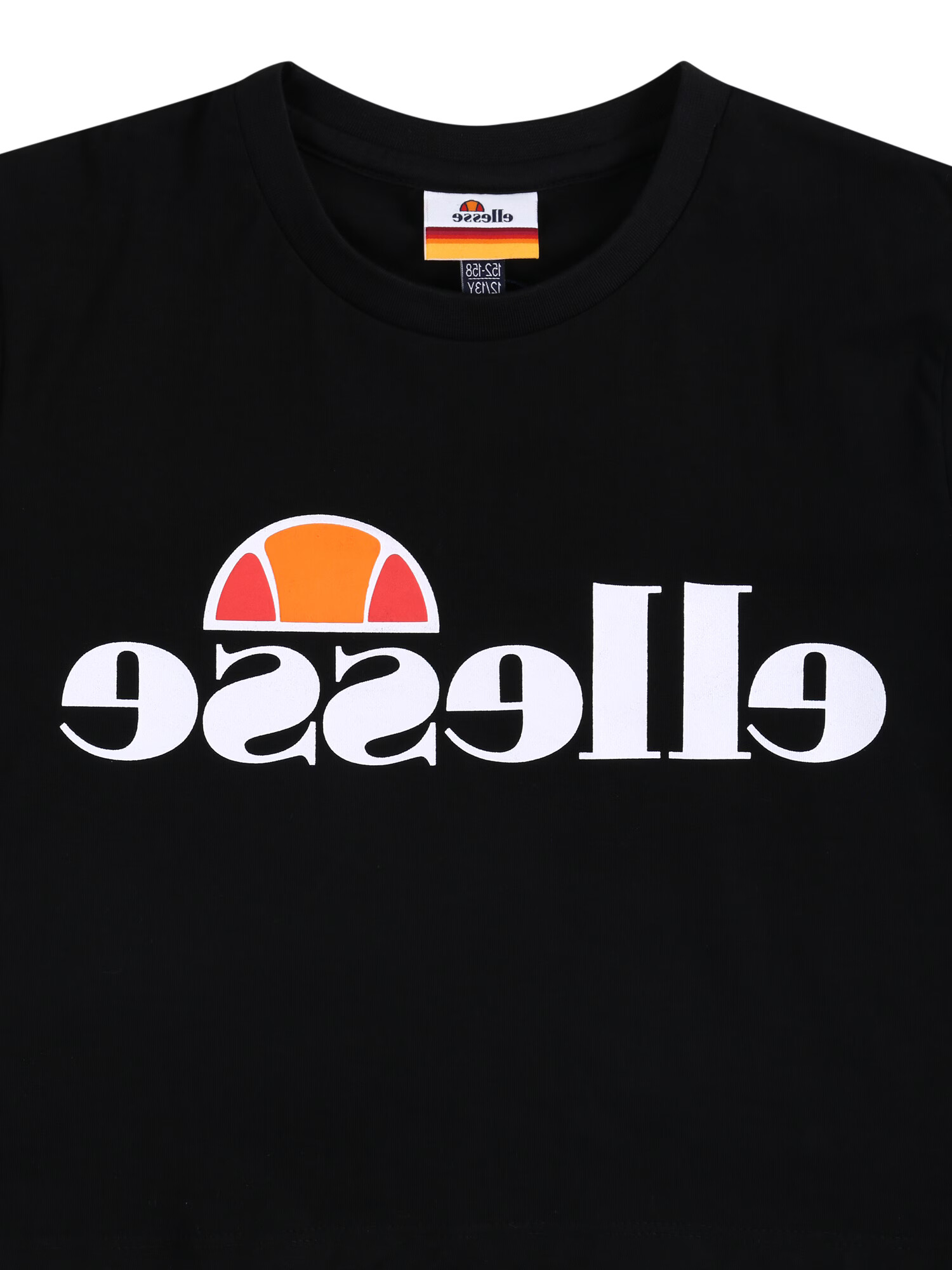 ELLESSE Majica 'Nicky' oranžna / rdeča / črna / bela - Pepit.si