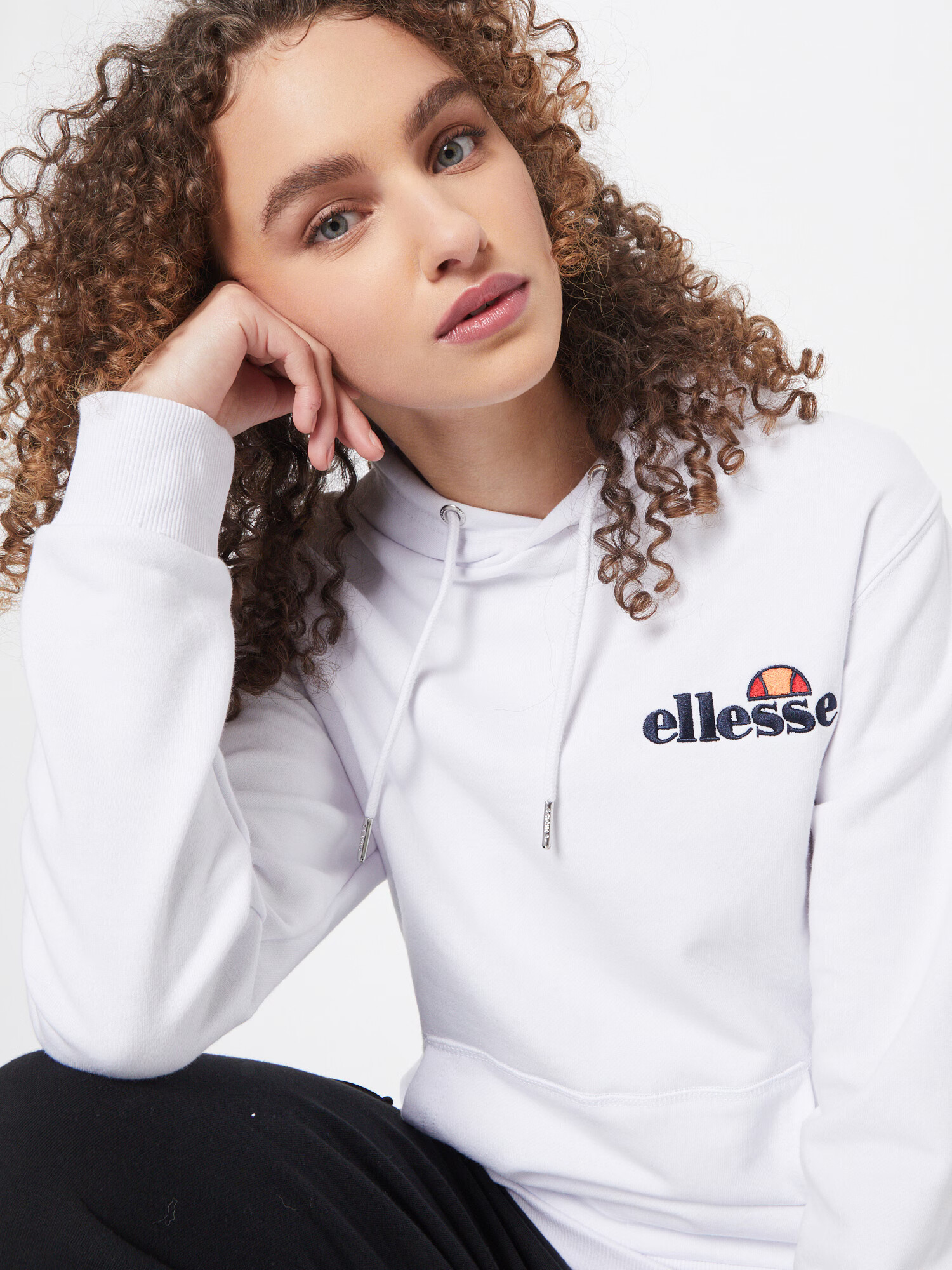 ELLESSE Majica 'Noreo' oranžna / rdeča / črna / bela - Pepit.si