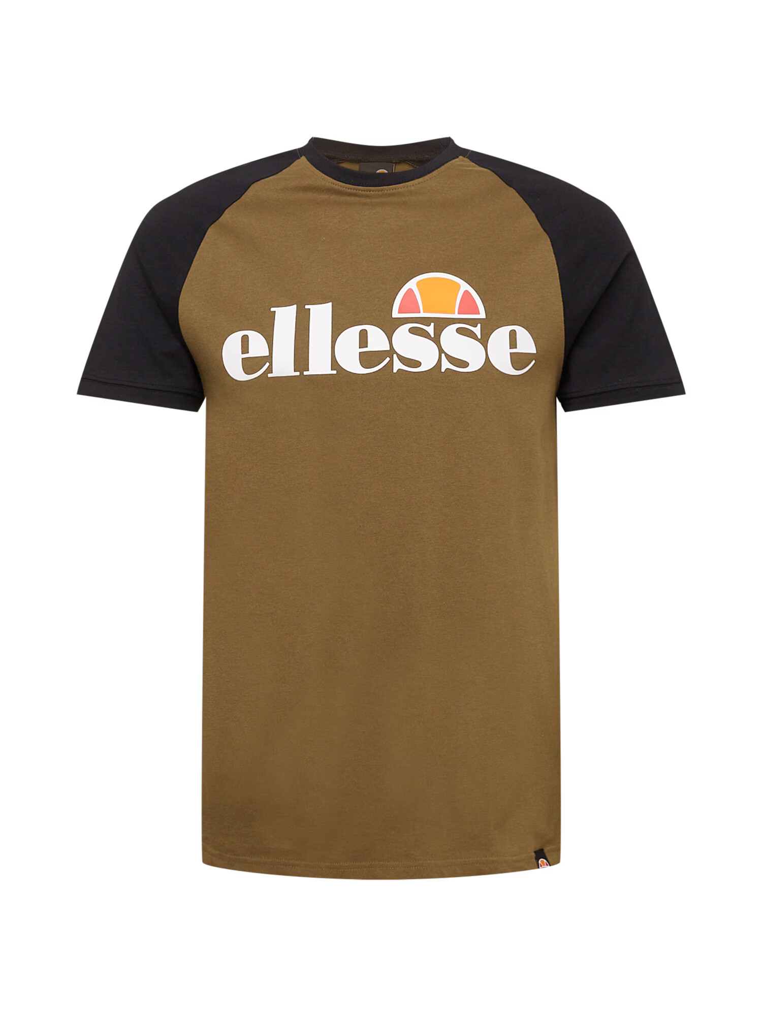 ELLESSE Majica oliva / mornarska / bela / losos / mandarina - Pepit.si