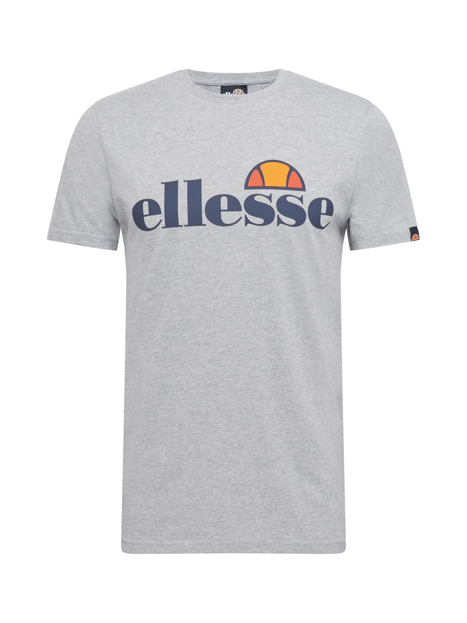 ELLESSE Majica mornarska / pegasto siva / oranžna / rdeča - Pepit.si