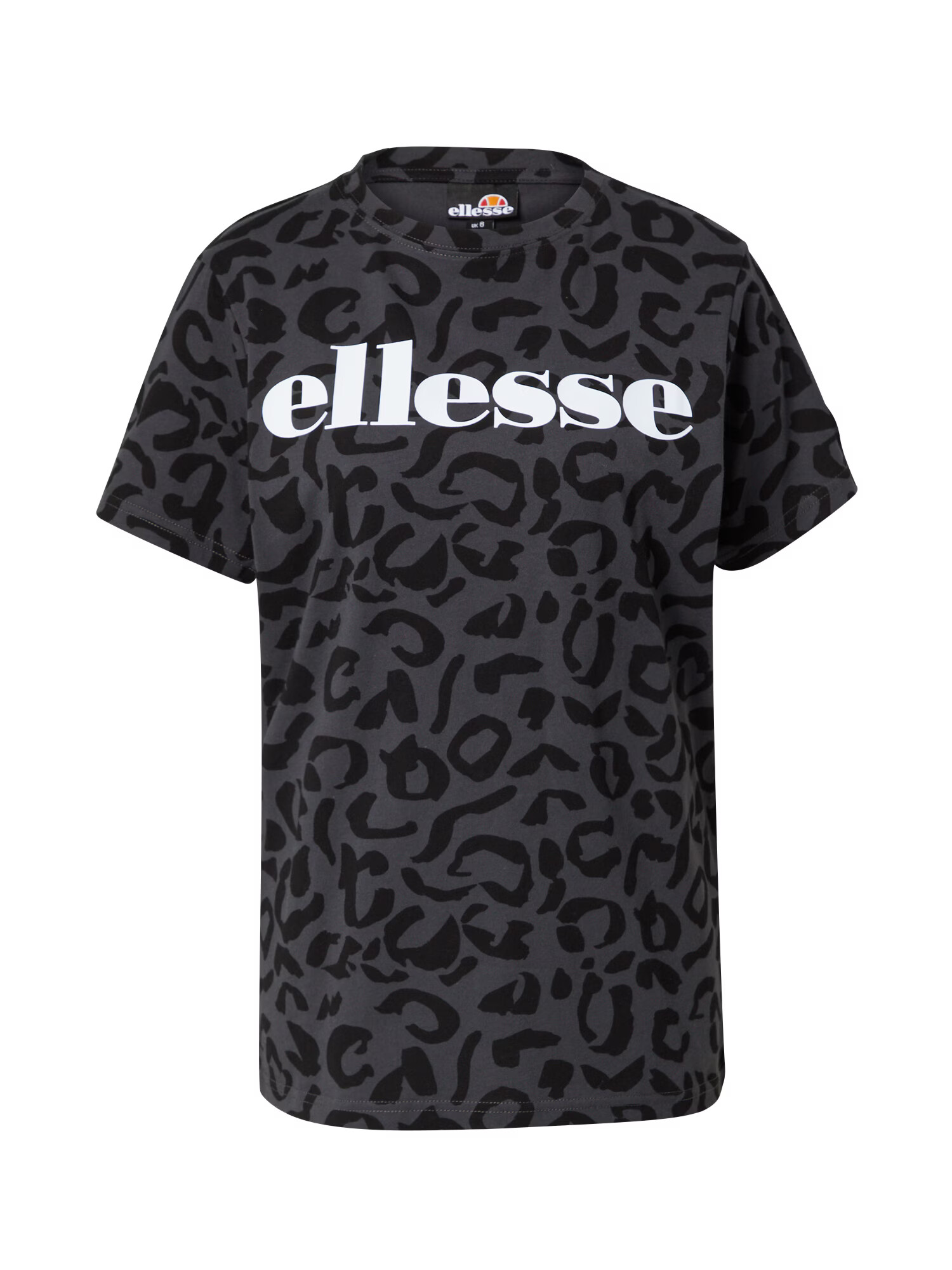 ELLESSE Majica 'Overlep' siva / rdeča / črna / bela - Pepit.si