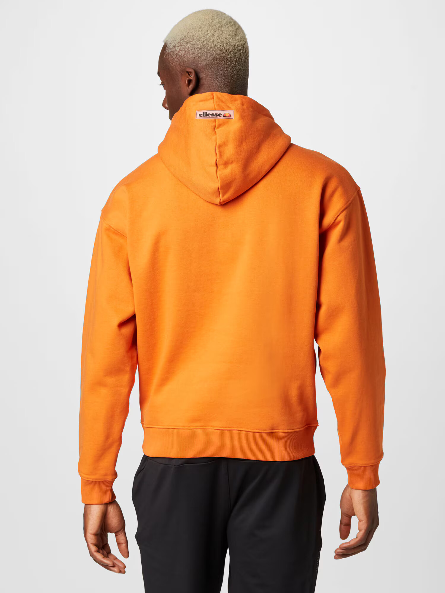 ELLESSE Majica 'Piattino' temno liila / oranžna - Pepit.si