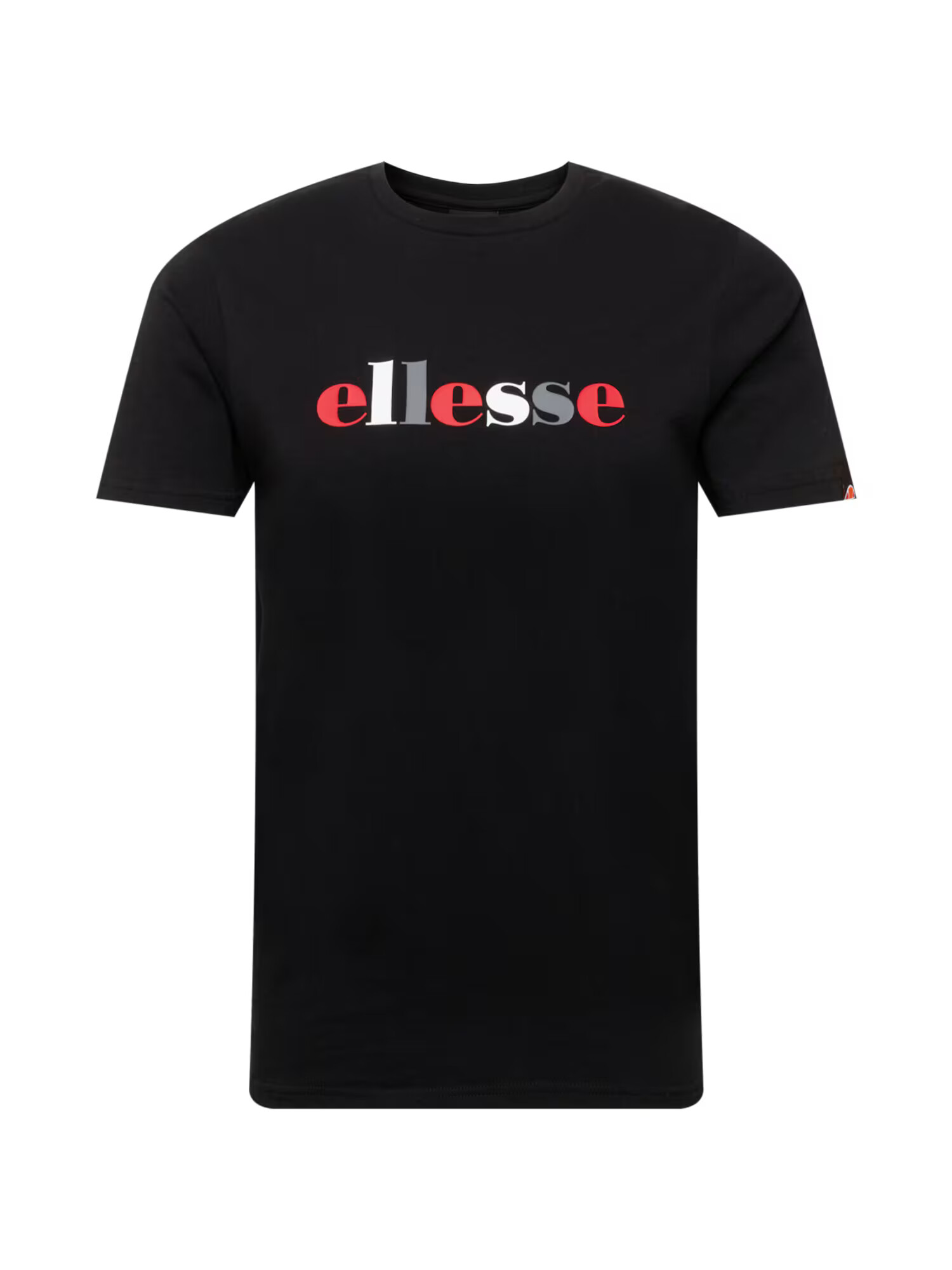 ELLESSE Majica 'Reno' črna / bela / dimno modra / grenada - Pepit.si