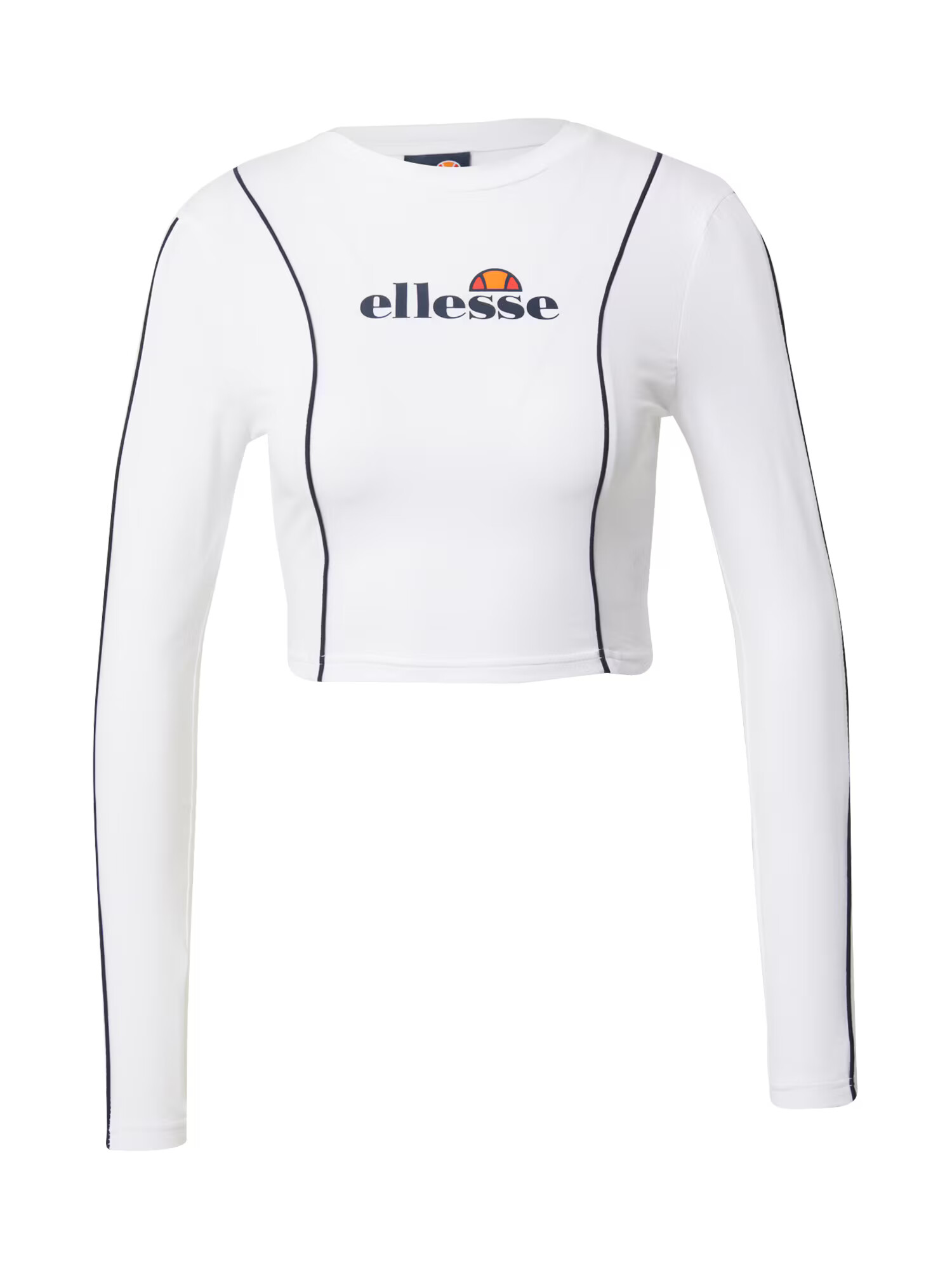 ELLESSE Majica 'Russia' bela / oranžna / mornarska / rdeča - Pepit.si