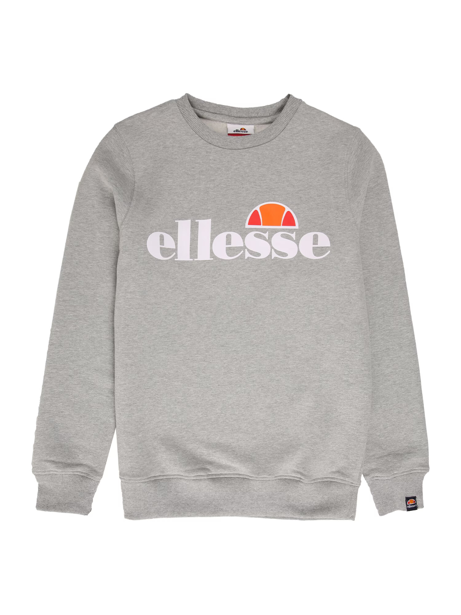 ELLESSE Majica 'Siobhen' pegasto siva / oranžna / rdeča / bela - Pepit.si