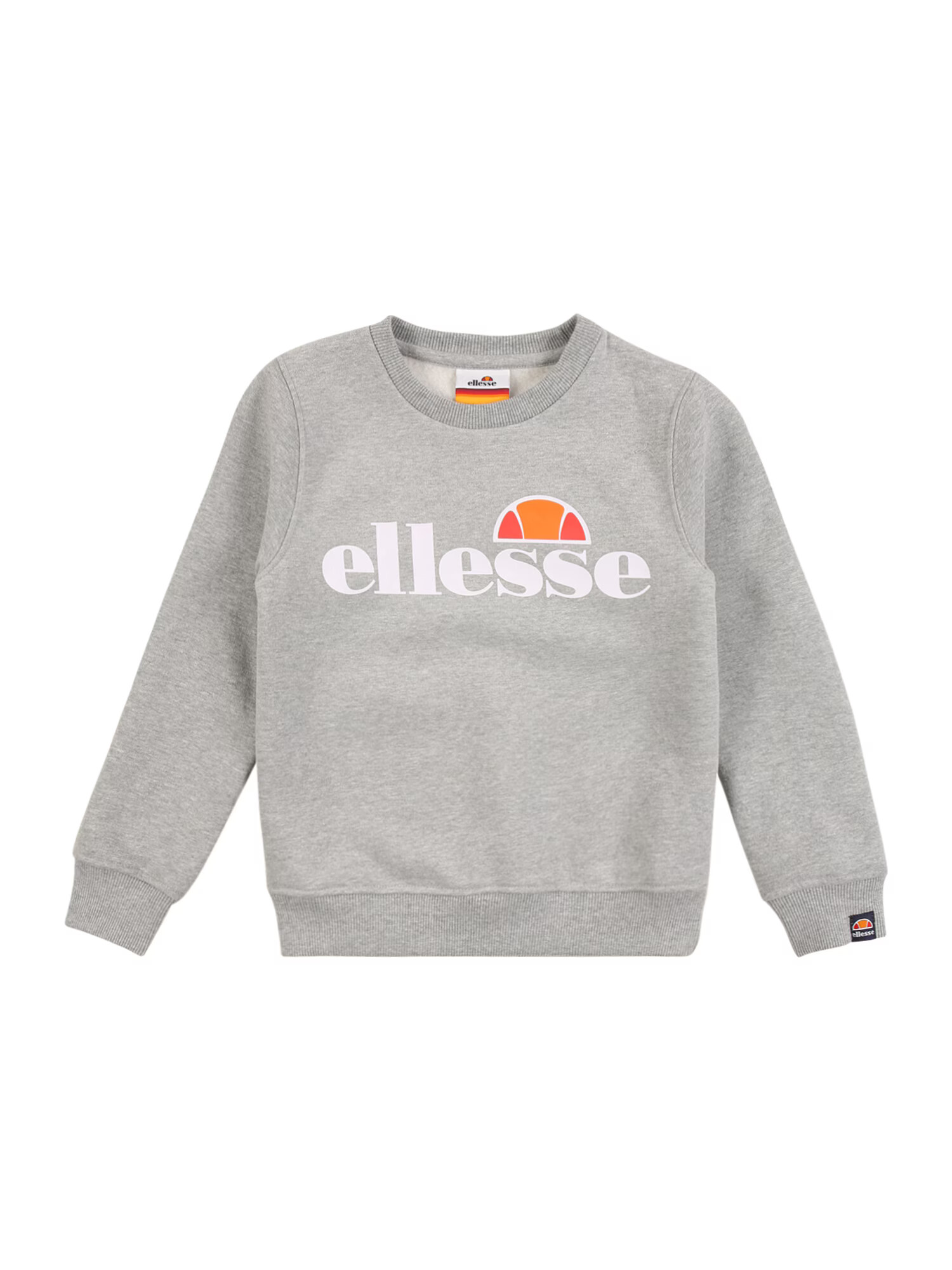 ELLESSE Majica 'Siobhen' pegasto siva / oranžna / rdeča / bela - Pepit.si