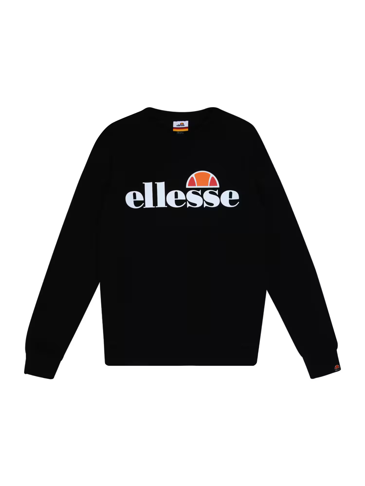 ELLESSE Majica 'Suprios' mandarina / grenada / črna / bela - Pepit.si