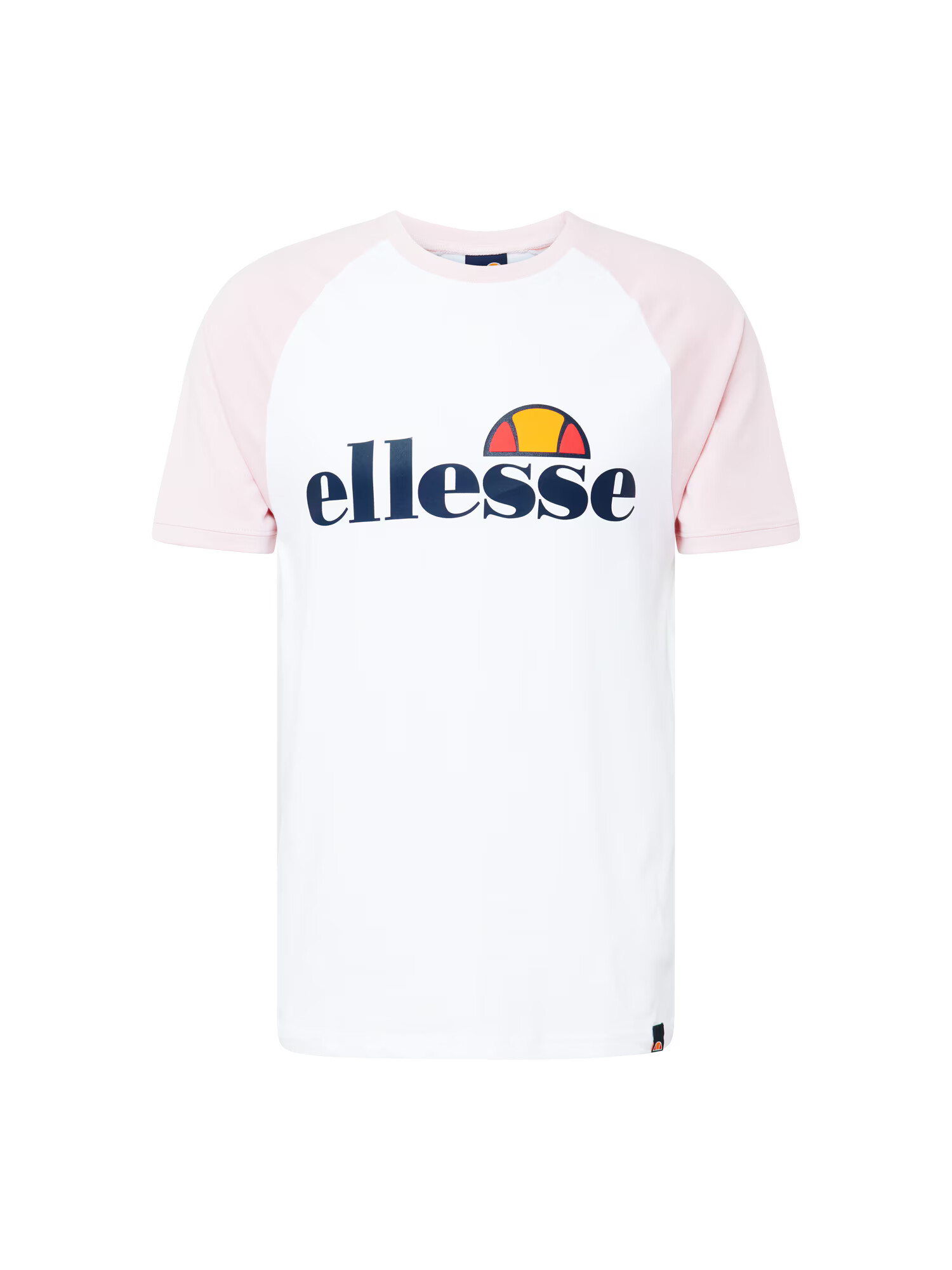 ELLESSE Majica temno modra / oranžna / svetlo roza / bela - Pepit.si