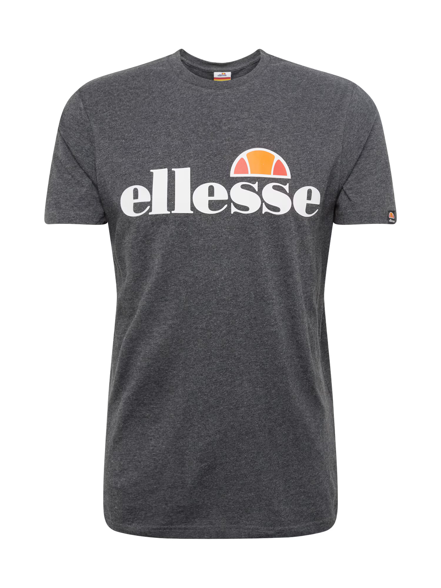 ELLESSE Majica temno siva / oranžna / melona / bela - Pepit.si