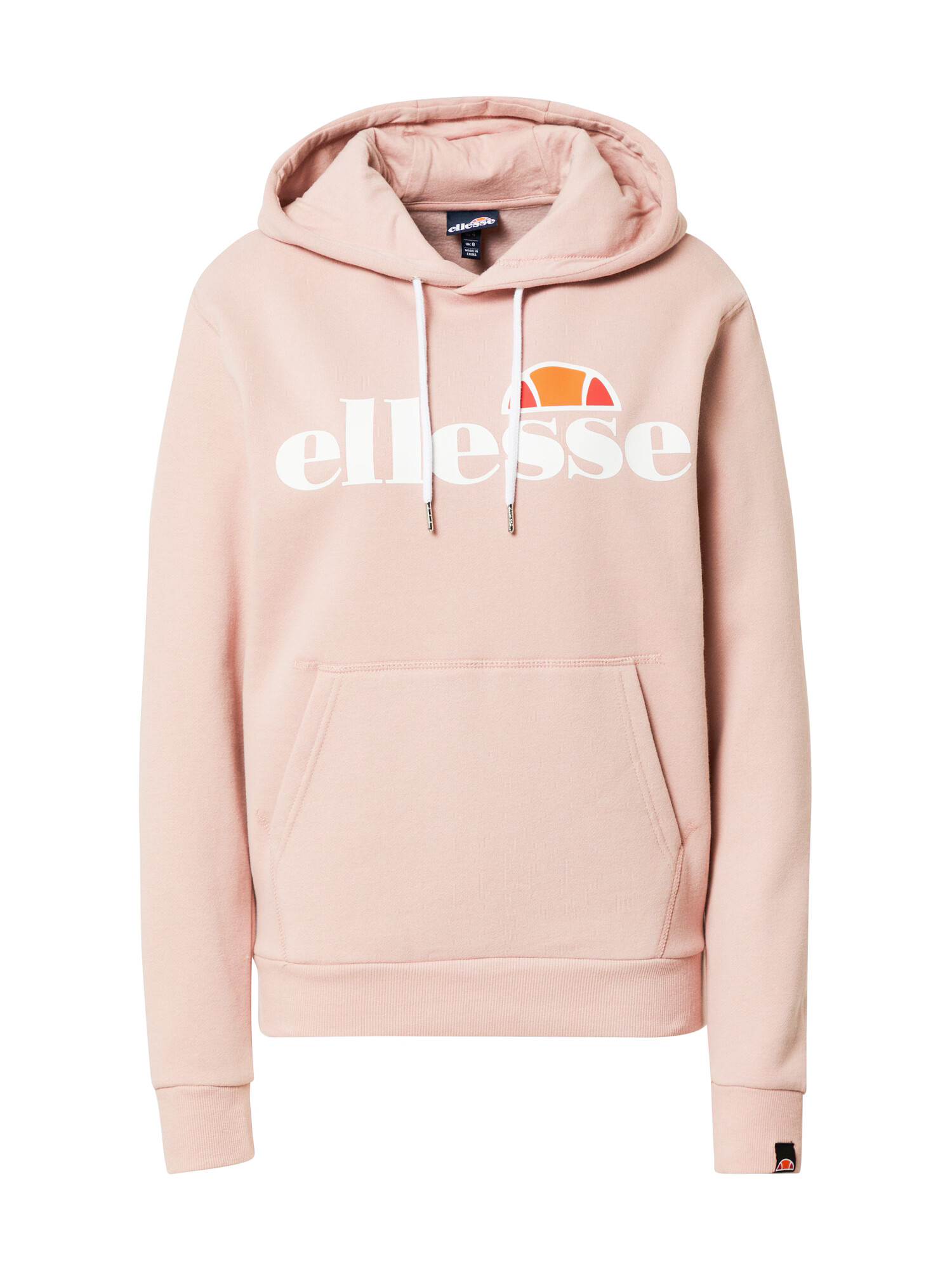 ELLESSE Majica 'Torices' staro roza / bela / oranžna / rdeča - Pepit.si