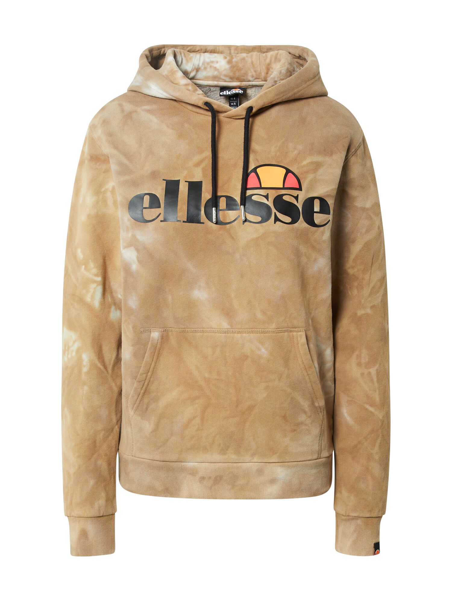 ELLESSE Majica 'Torices' svetlo rjava / črna / rumena / rdeča - Pepit.si