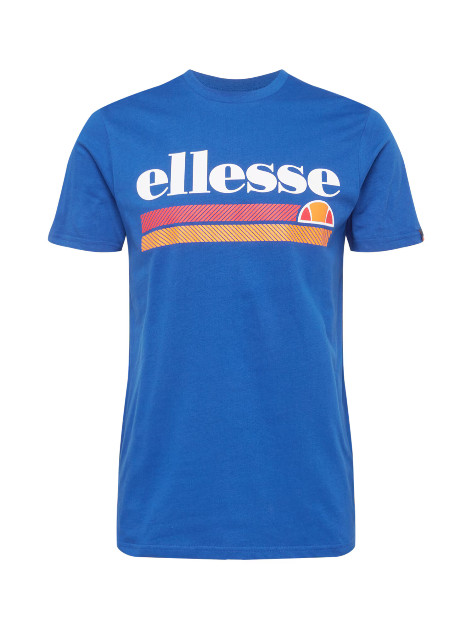 ELLESSE Majica 'Triscia' modra / bela / oranžna / rdeča - Pepit.si