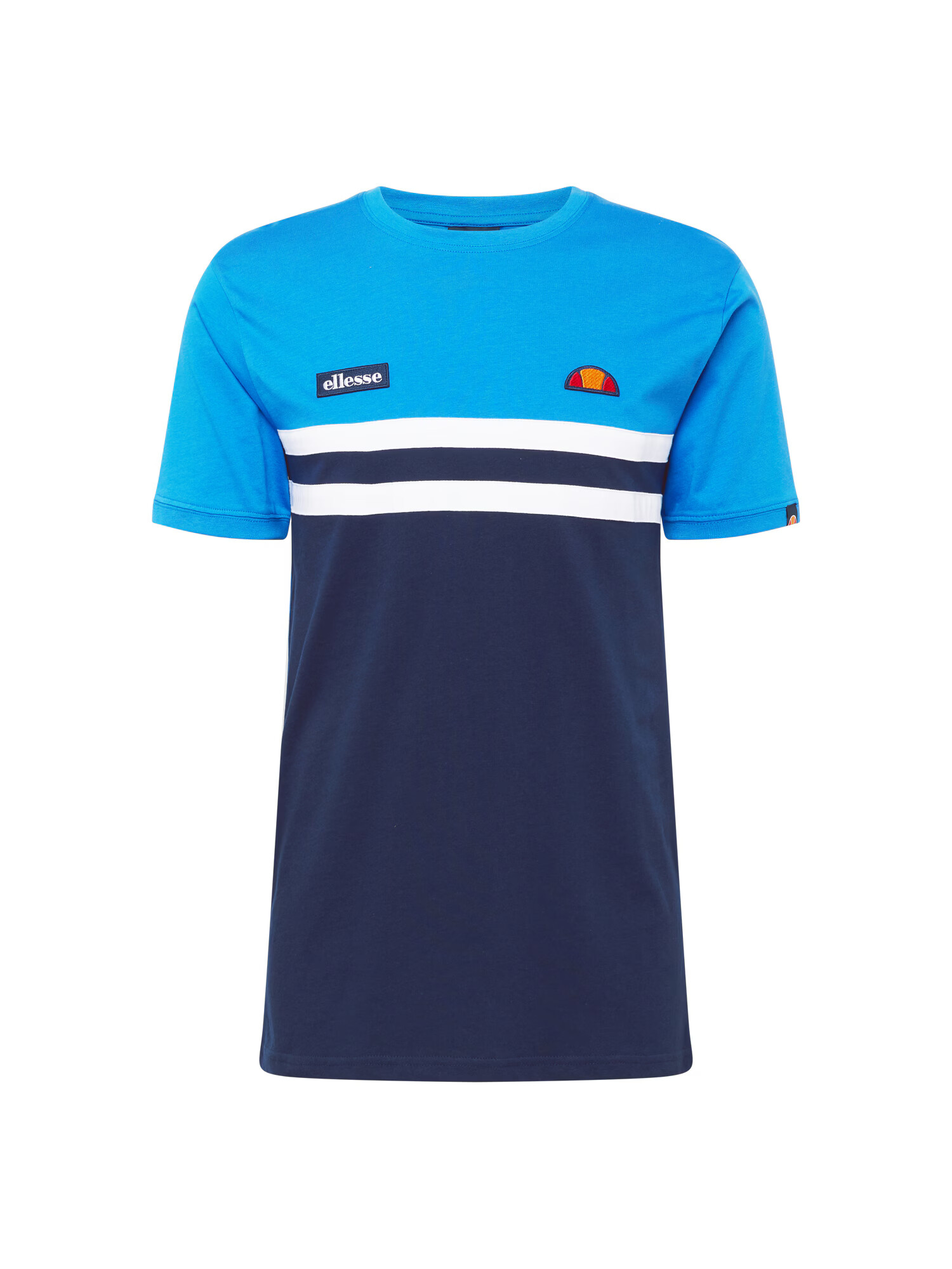 ELLESSE Majica 'Venire' modra / mornarska / bela - Pepit.si