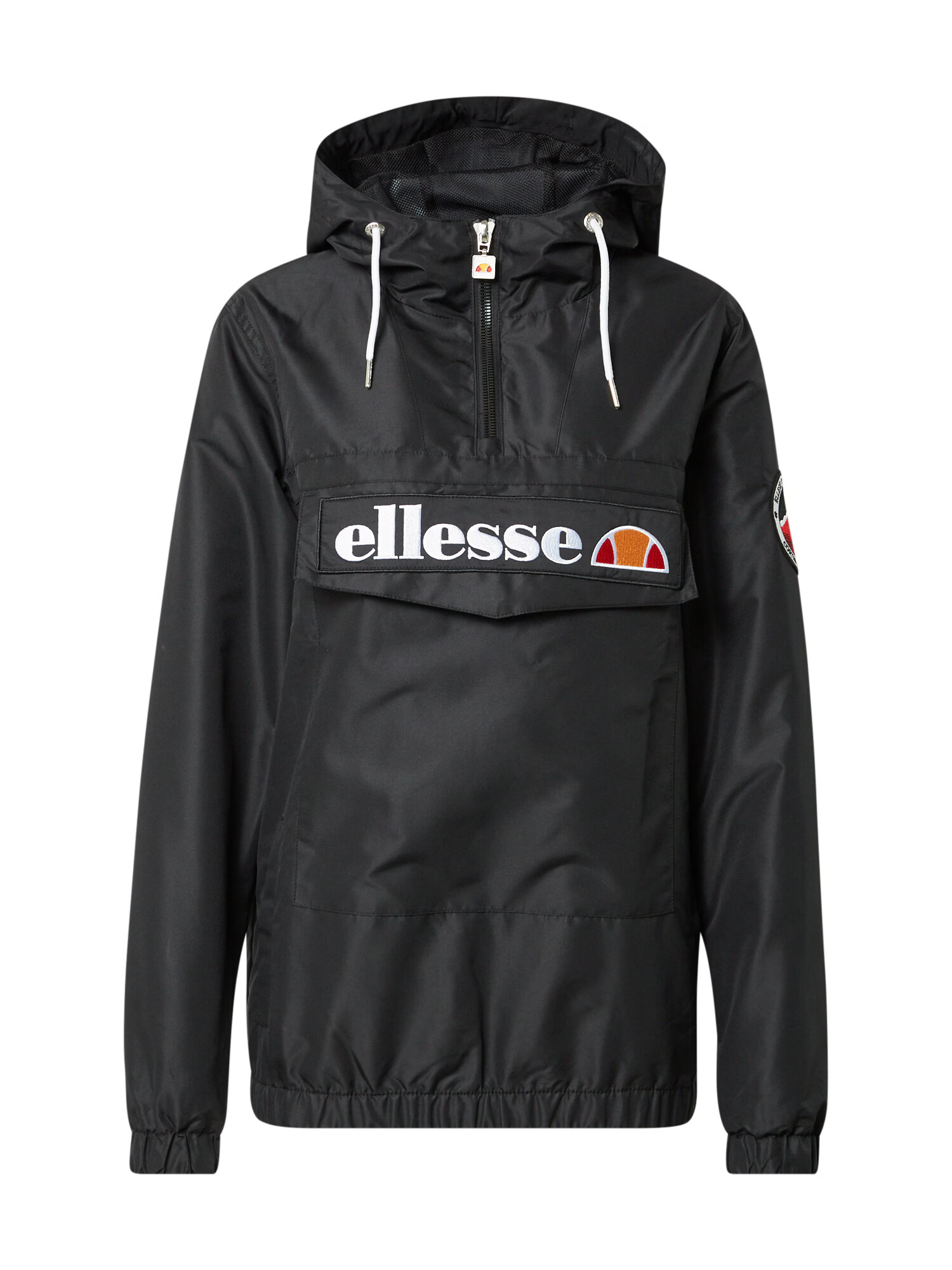 ELLESSE Prehodna jakna 'Montez' oranžna / rdeča / črna / bela - Pepit.si