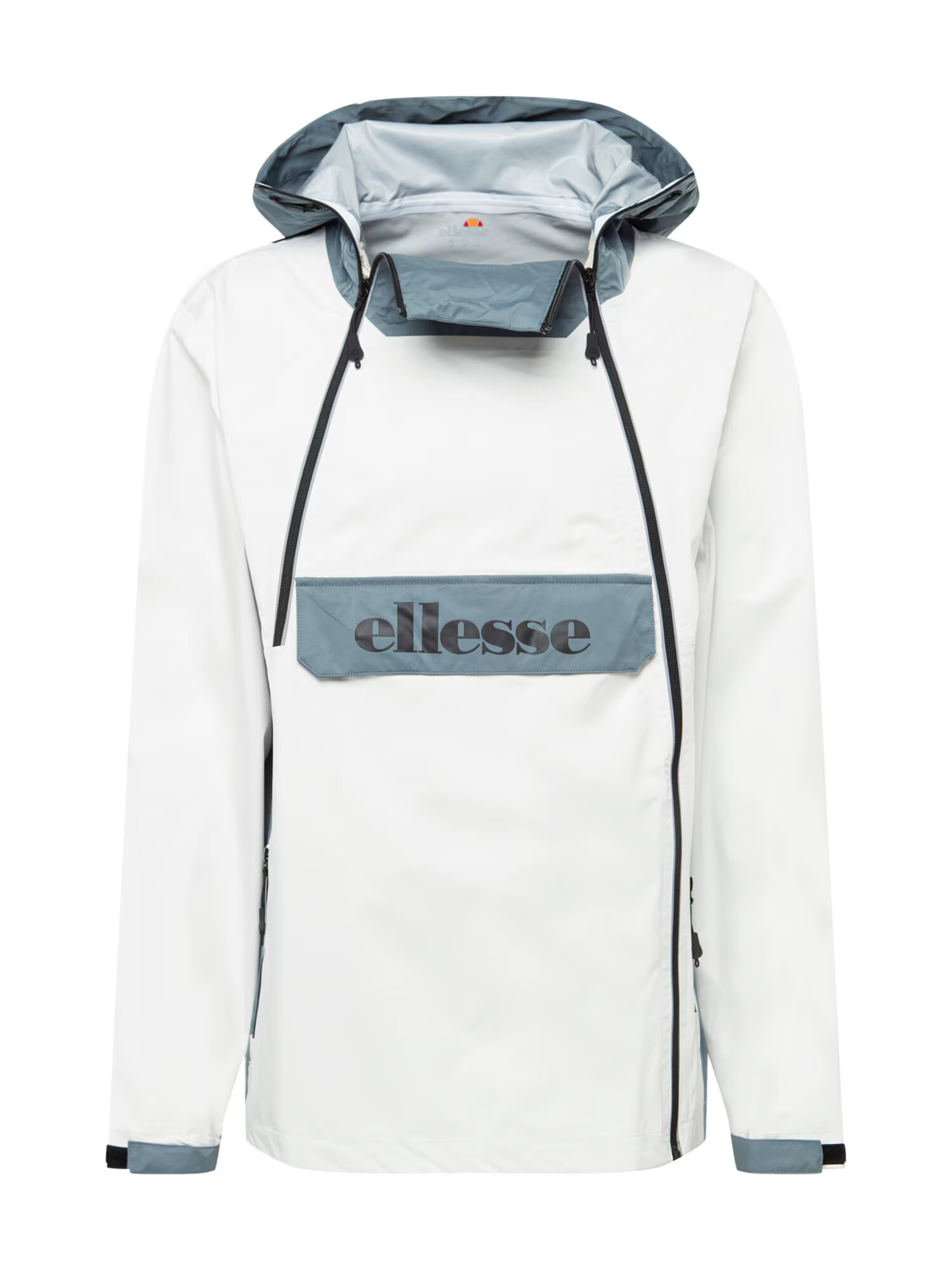 ELLESSE Prehodna jakna pastelno modra / črna / off-bela - Pepit.si