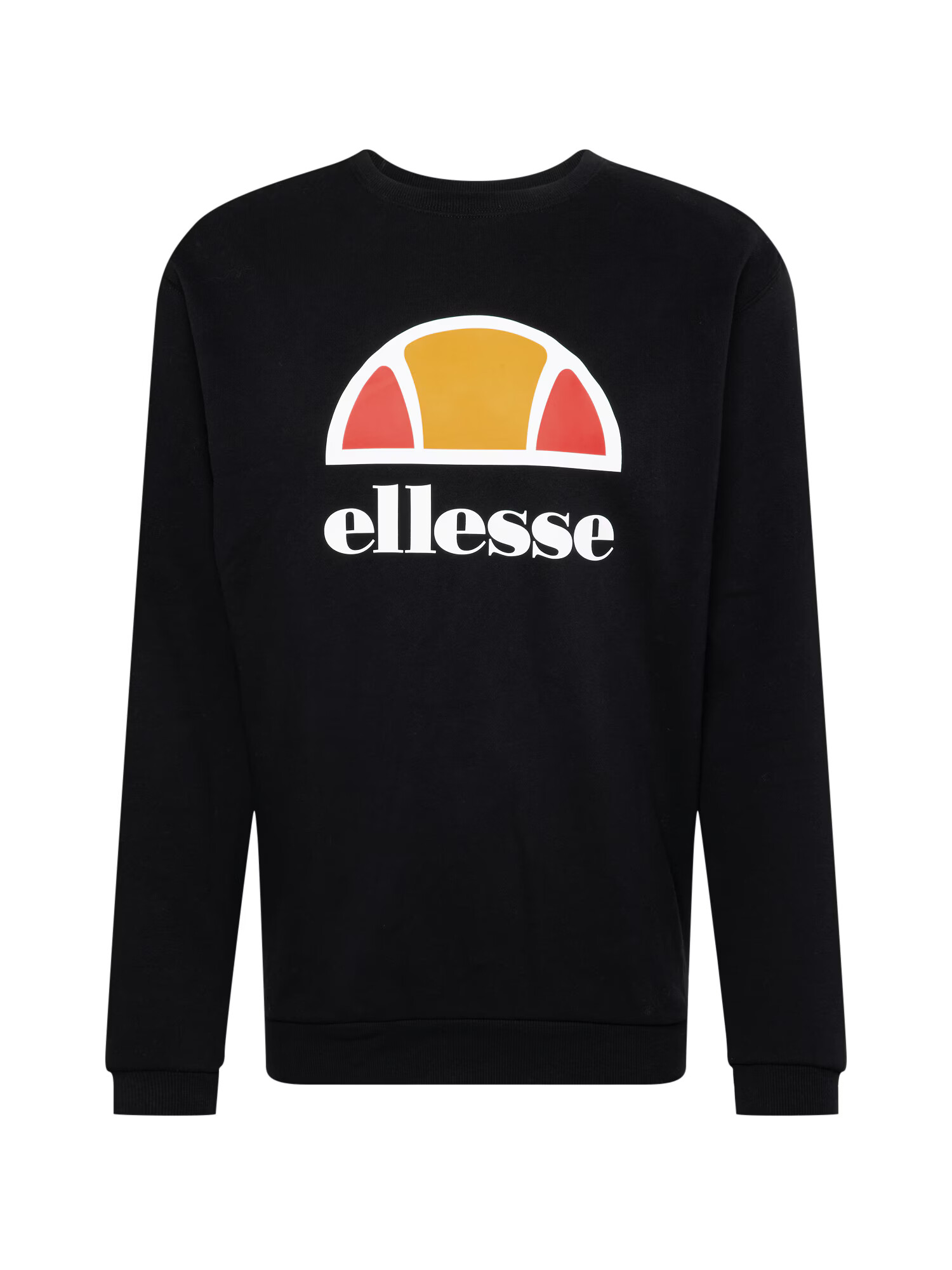 ELLESSE Majica 'Perc' oranžna / svetlo rdeča / črna / bela - Pepit.si