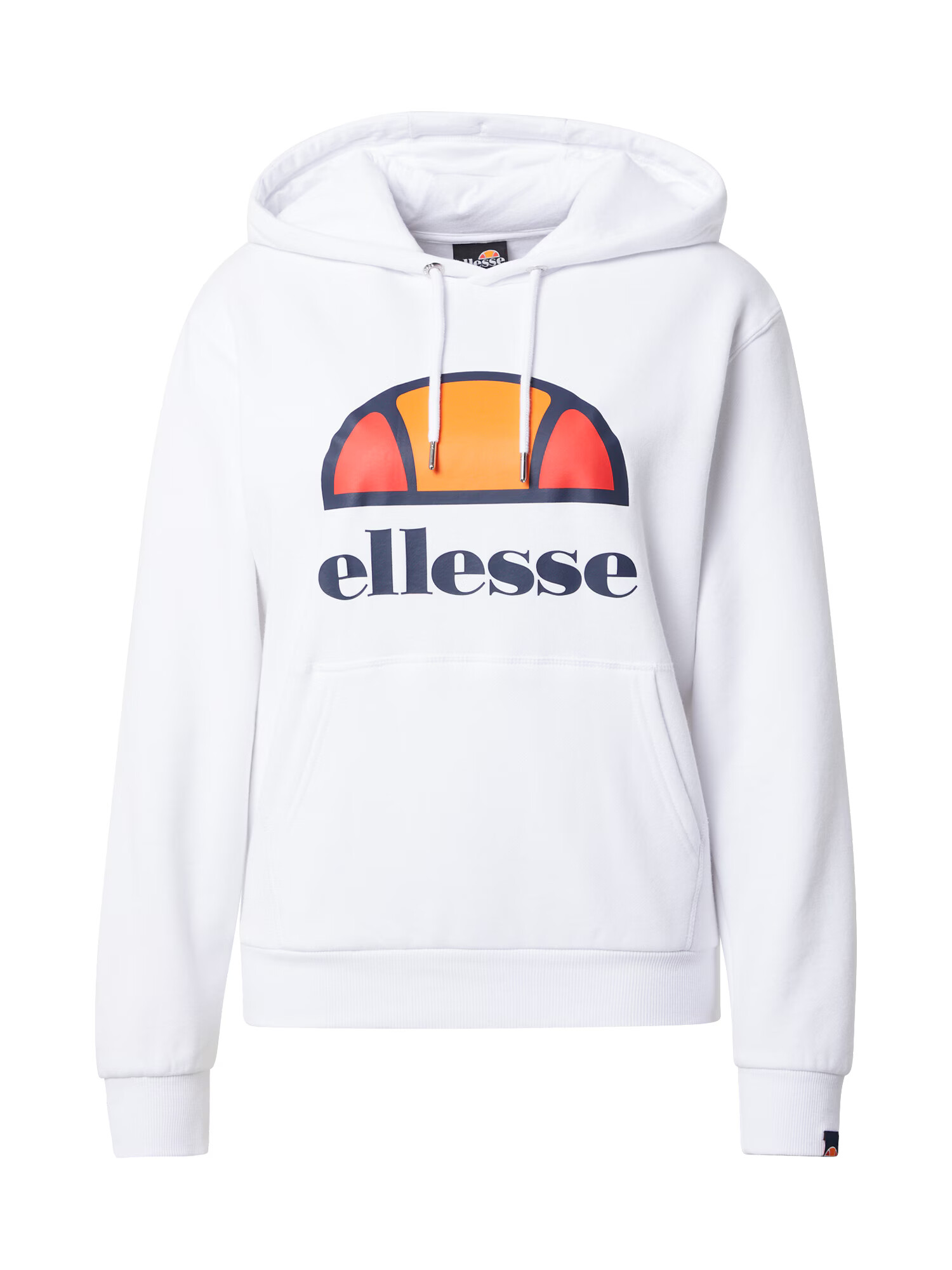 ELLESSE Športna majica 'Yuffie' bela / oranžna / mornarska / rdeča - Pepit.si