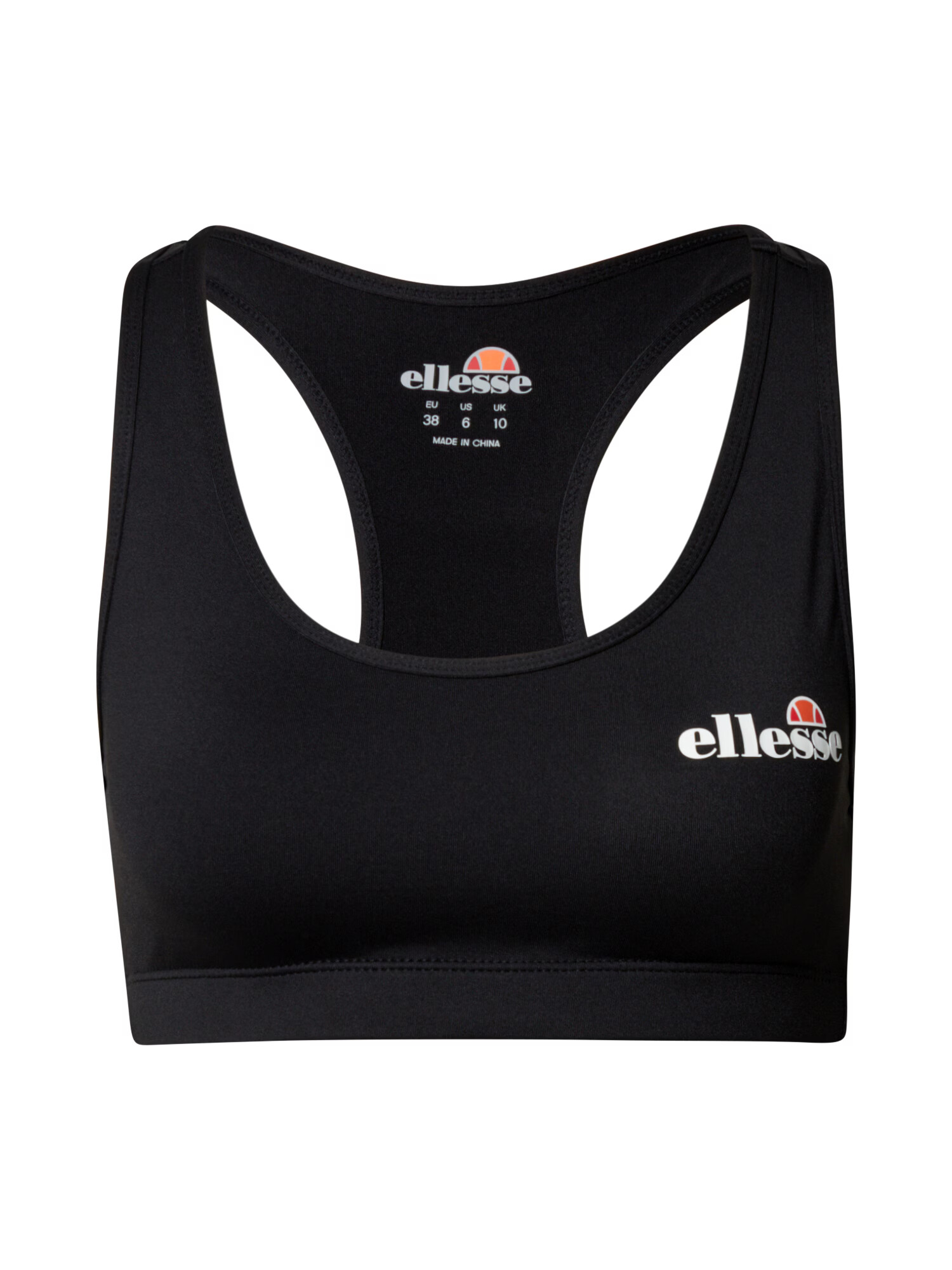 ELLESSE Športni nederček 'Sostino' črna / bela / rdeča / oranžna - Pepit.si