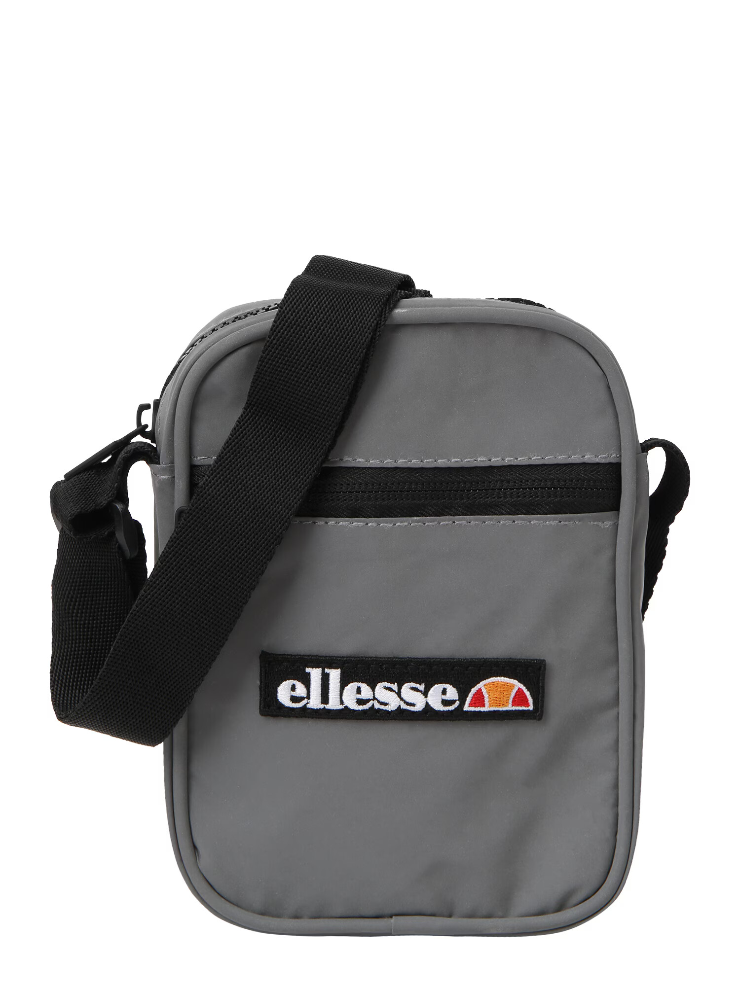 ELLESSE Torba za čez ramo 'Tazza' siva / oranžna / črna / bela - Pepit.si