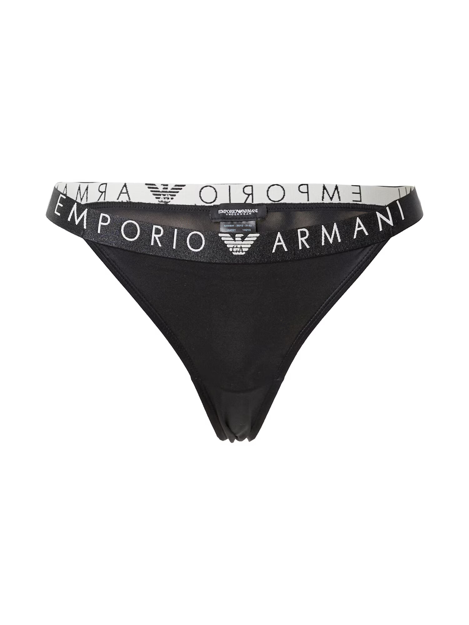 Emporio Armani Spodnje hlače črna / bela - Pepit.si