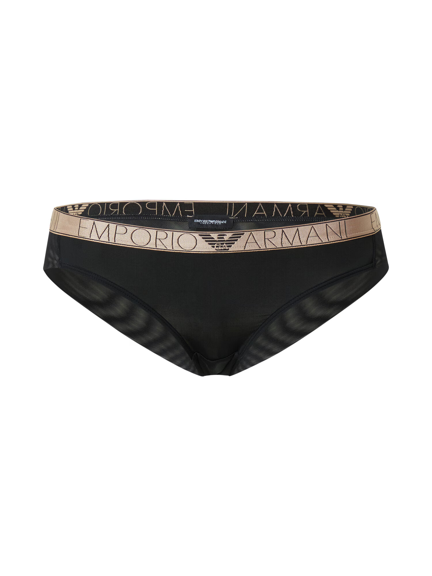 Emporio Armani Spodnje hlače 'HIGH BRIEF' črna / kit - Pepit.si