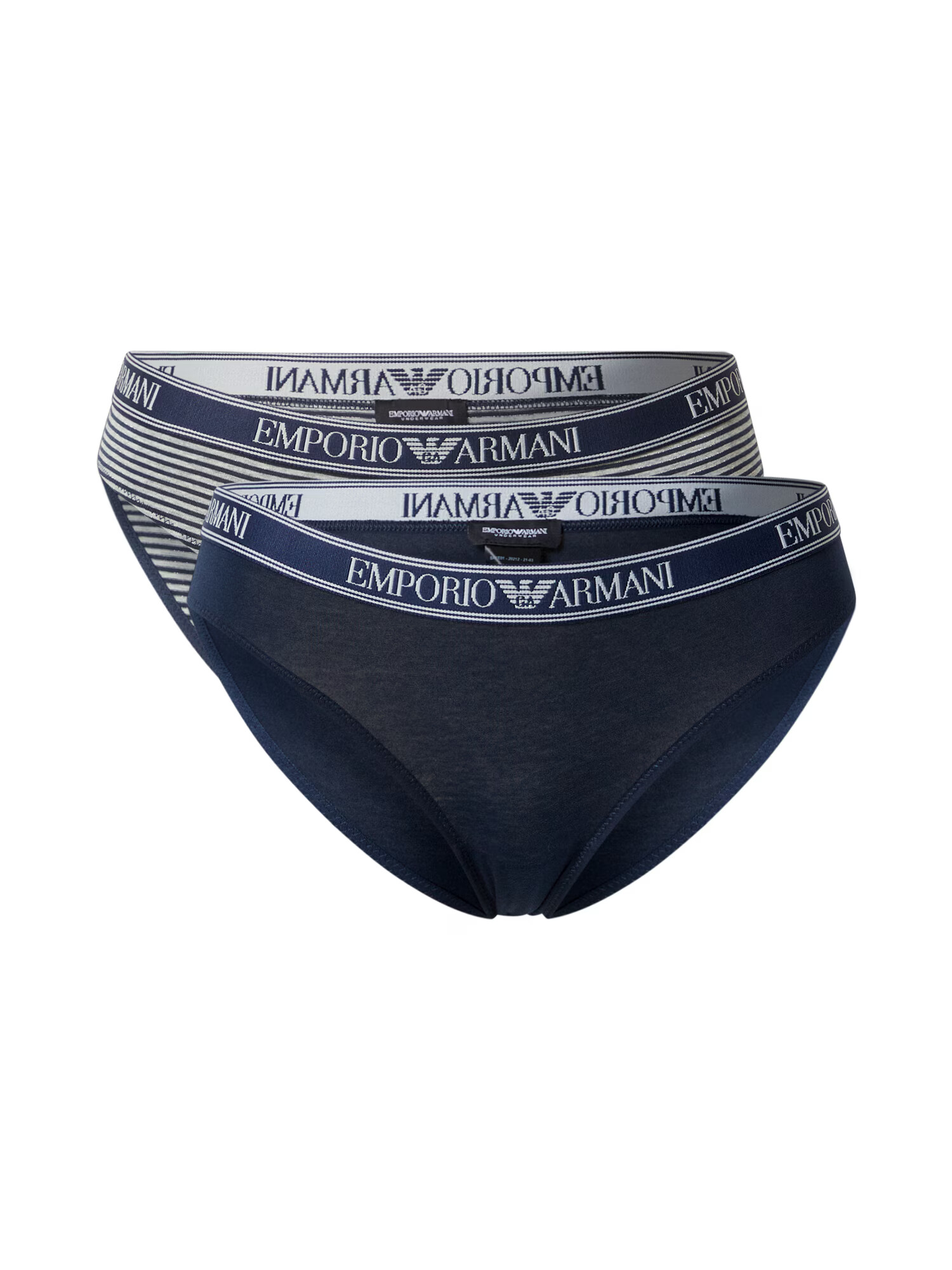 Emporio Armani Slip marine / bela - Pepit.si